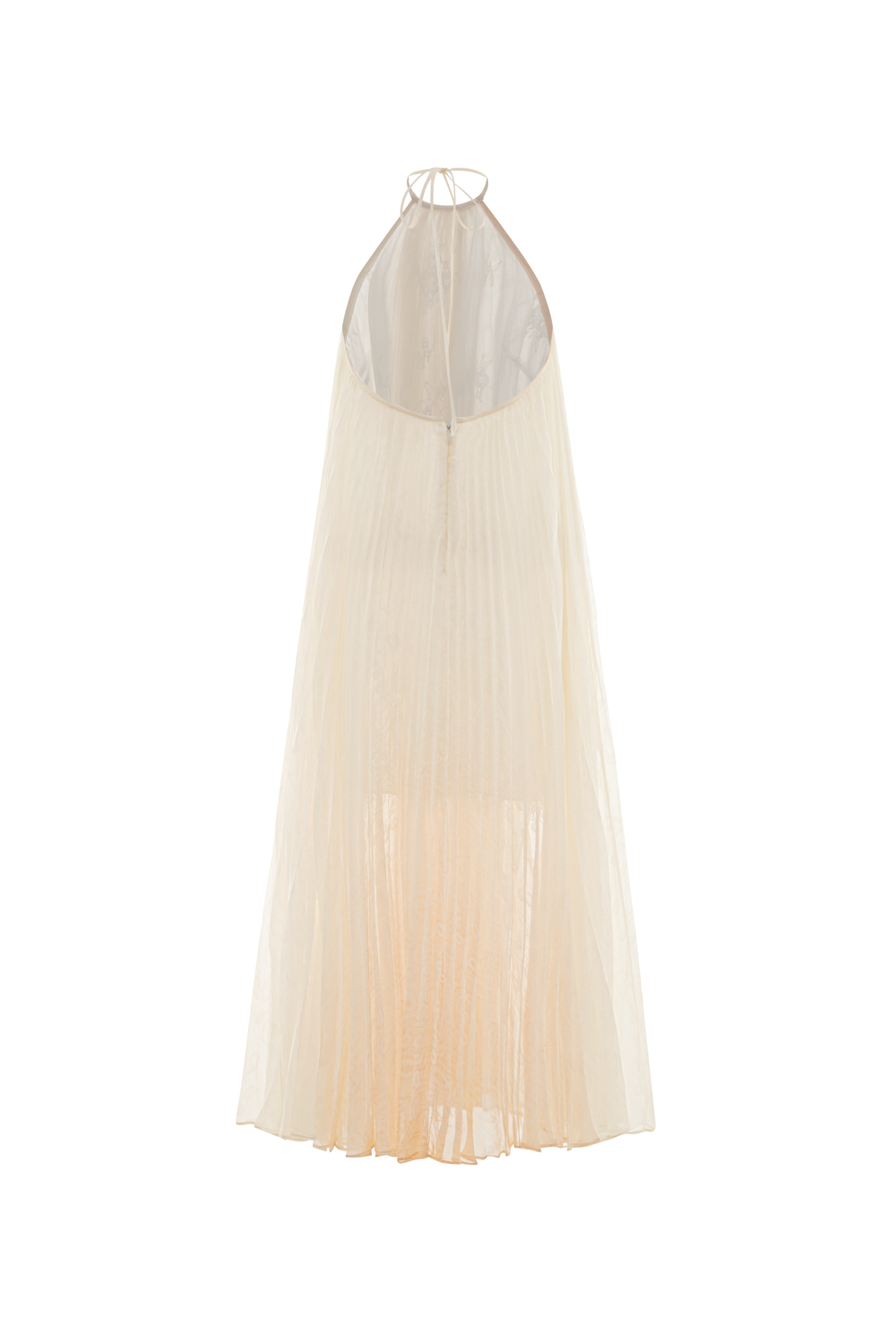Lavaine Halter Midi Dress