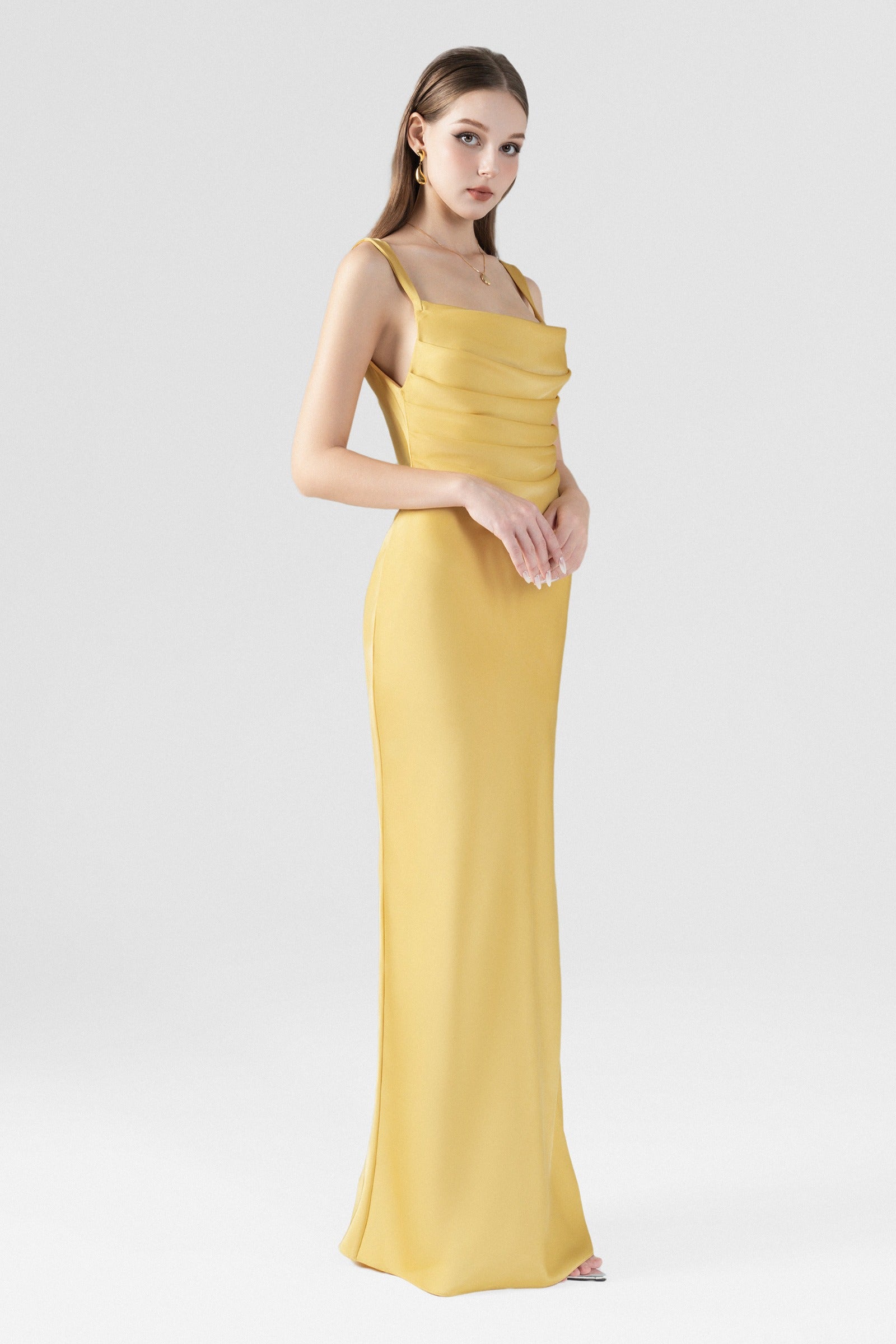 Breathe Effulgent Back Cut Out Maxi Dress