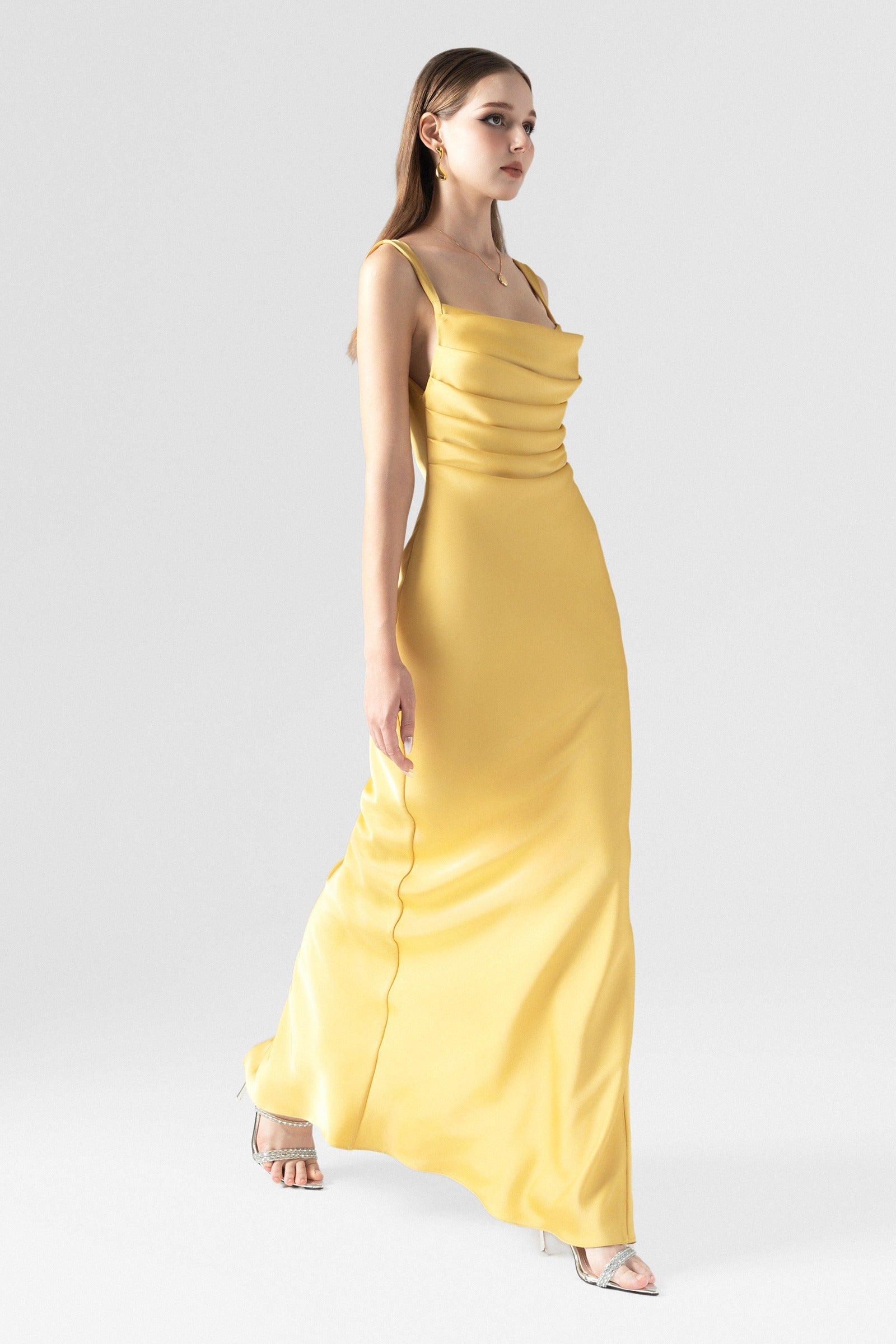 Breathe Effulgent Back Cut Out Maxi Dress