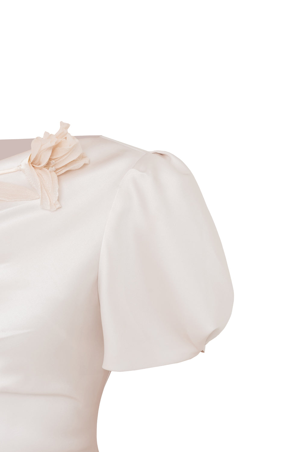 Liora Sheath Asymmetric Neck Jacquard Midi Dress