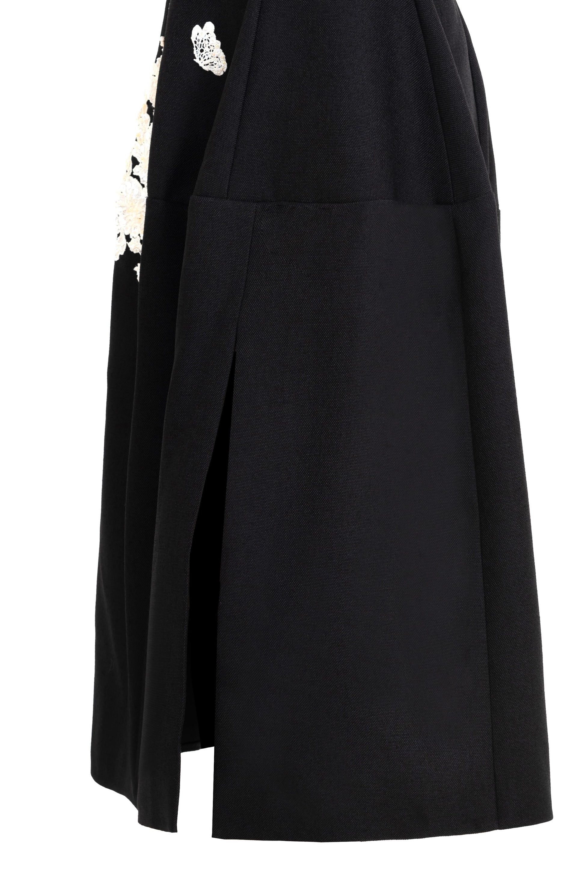 Éternelle Applique Midi Dress
