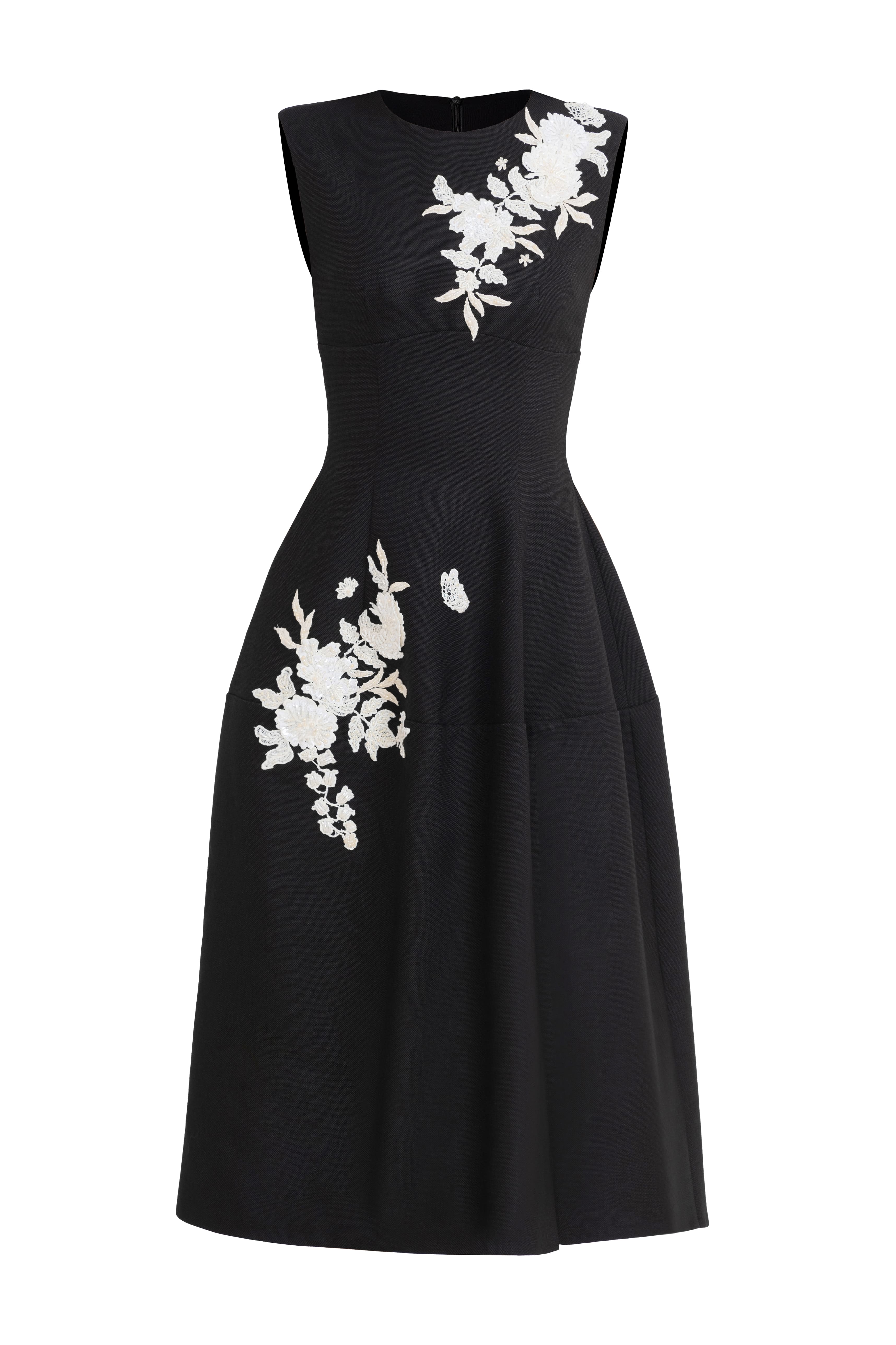 Floréa Embroidery Midi Dress