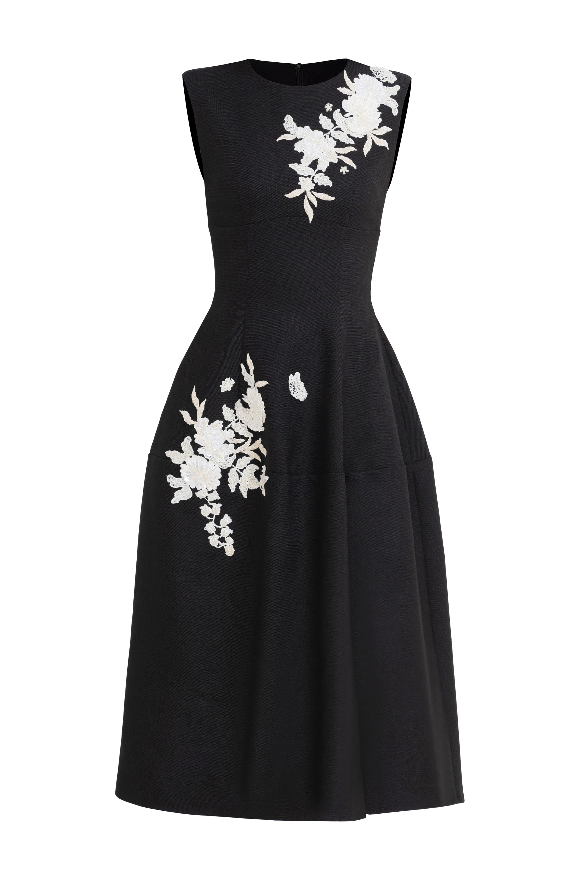 Floréa Embroidery Midi Dress