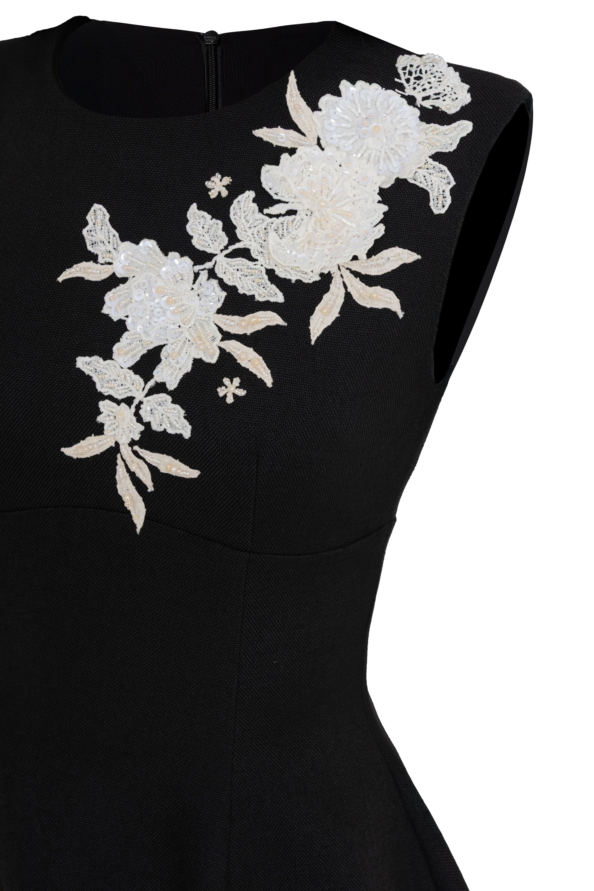 Floréa Embroidery Midi Dress