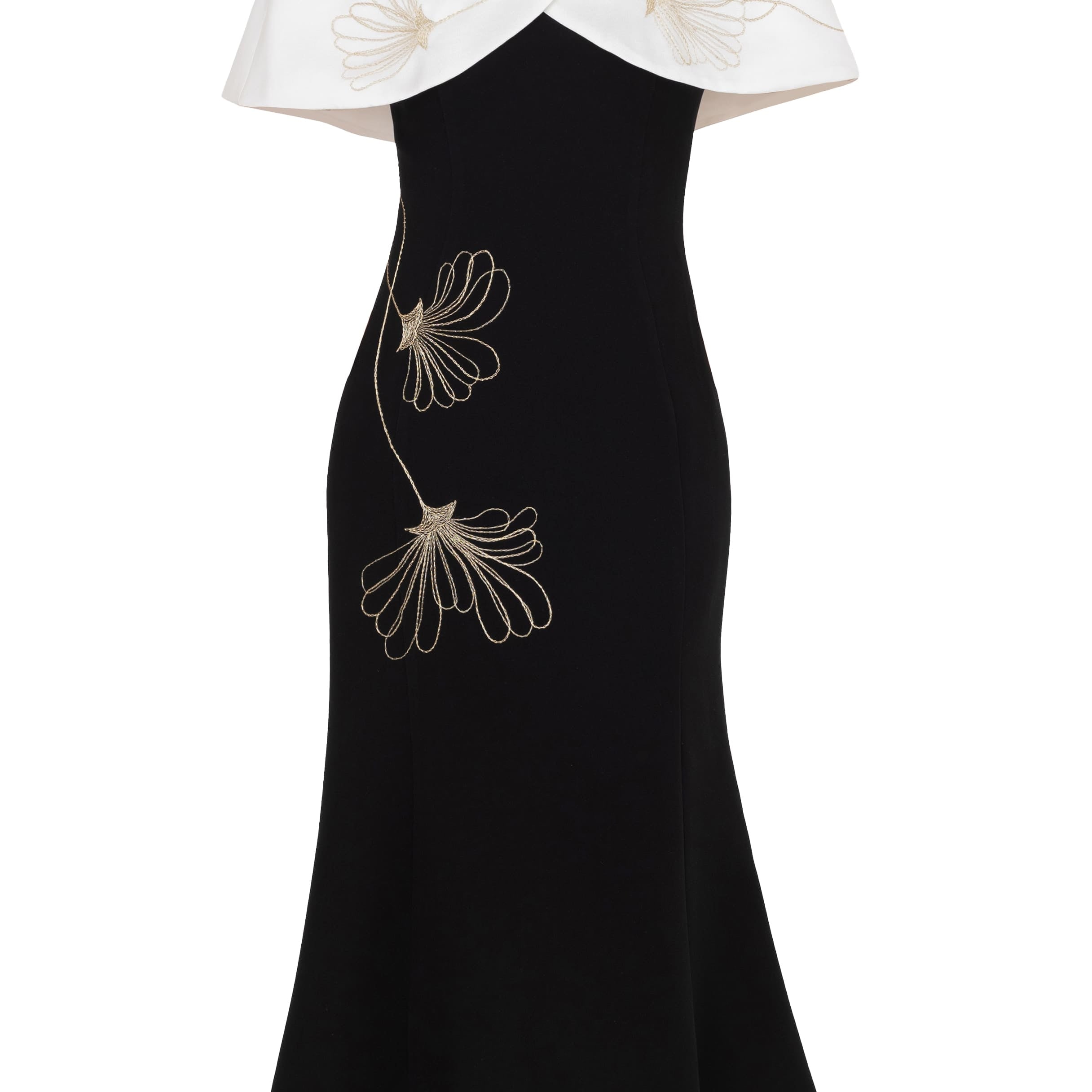 Blanche Mermaid Midi Dress