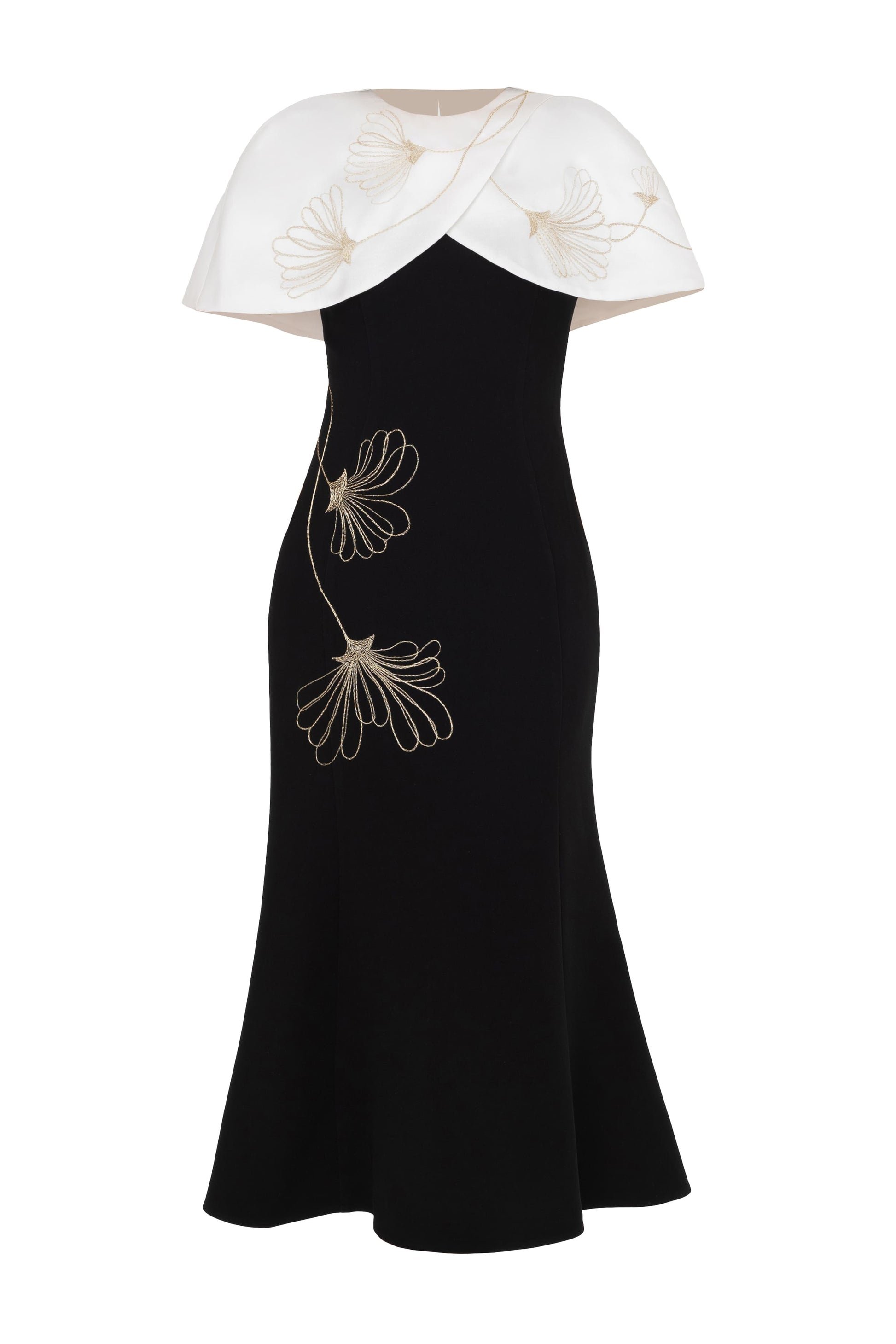 Blanche Mermaid Midi Dress
