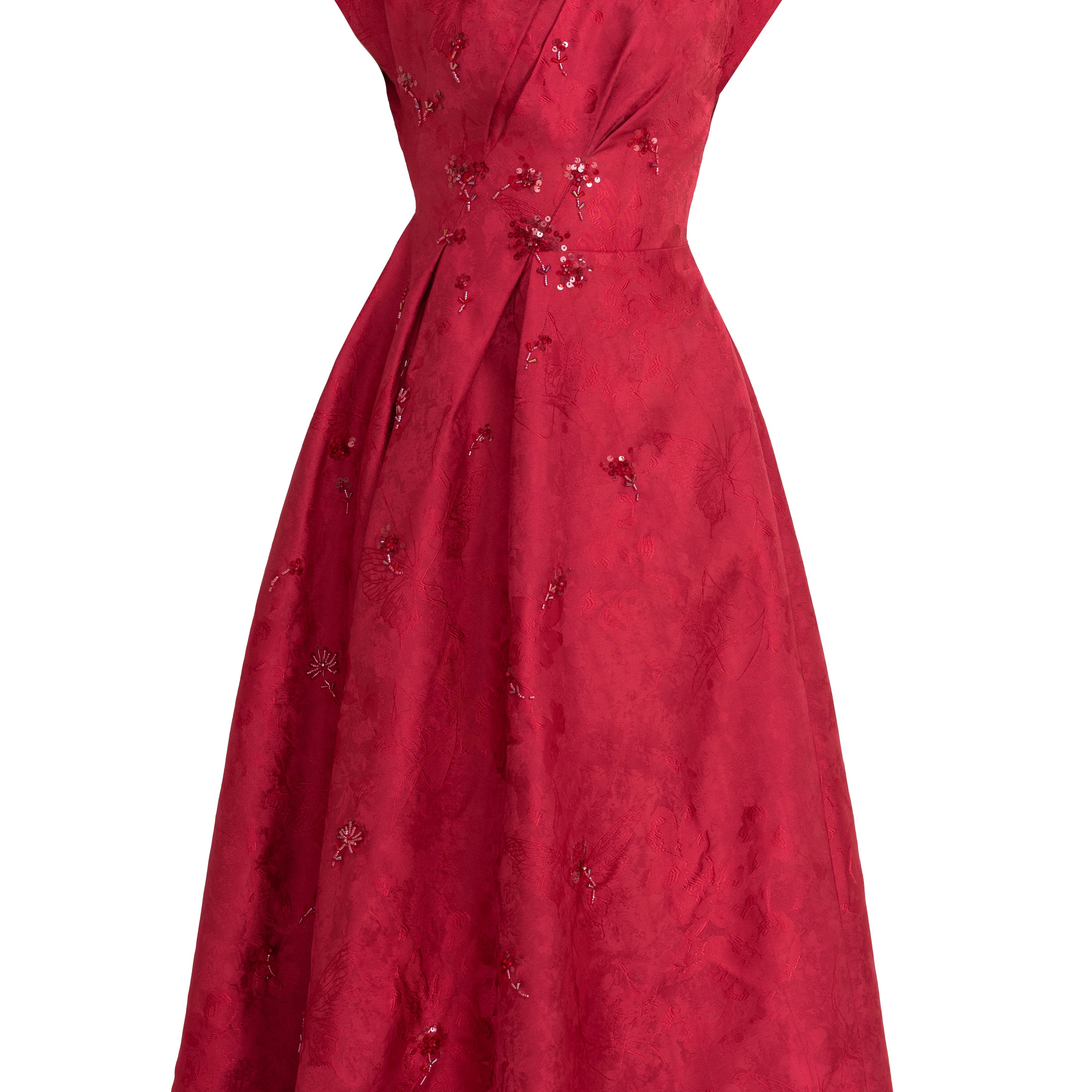 Élan Round Neck Midi Dress