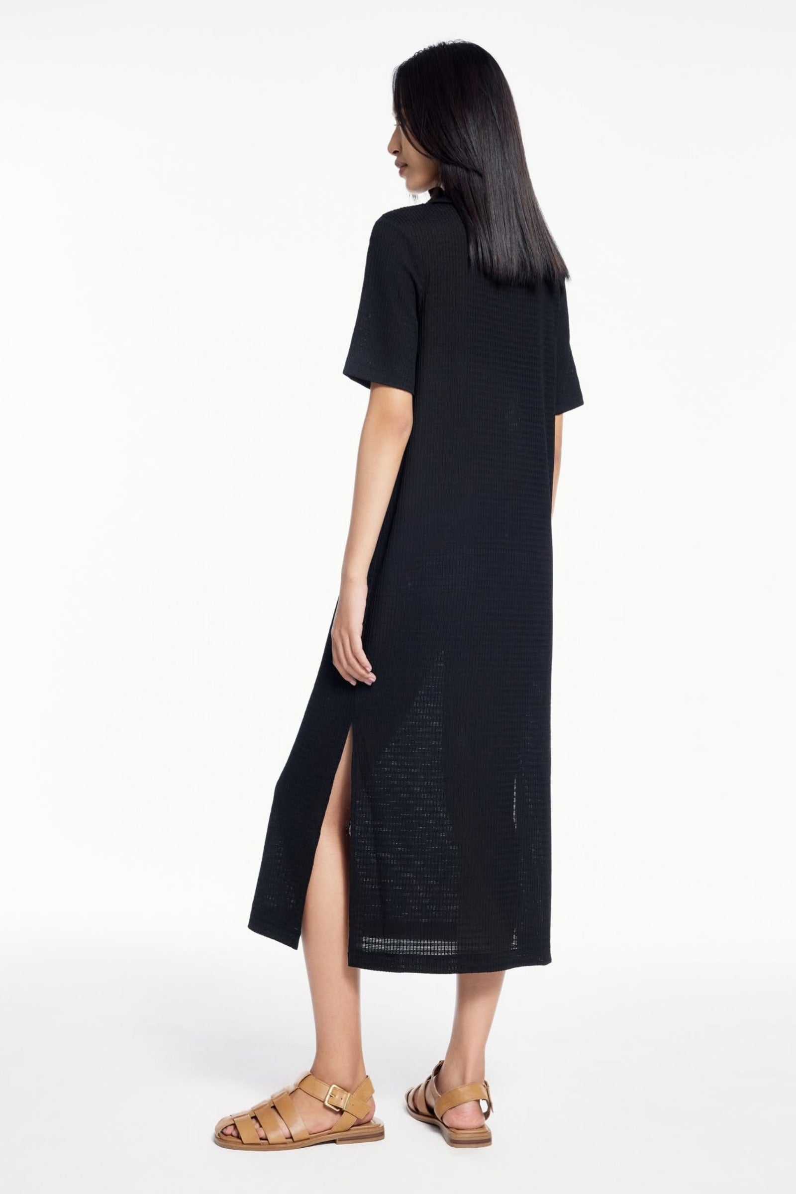 Marie V-Neck Midi Dress
