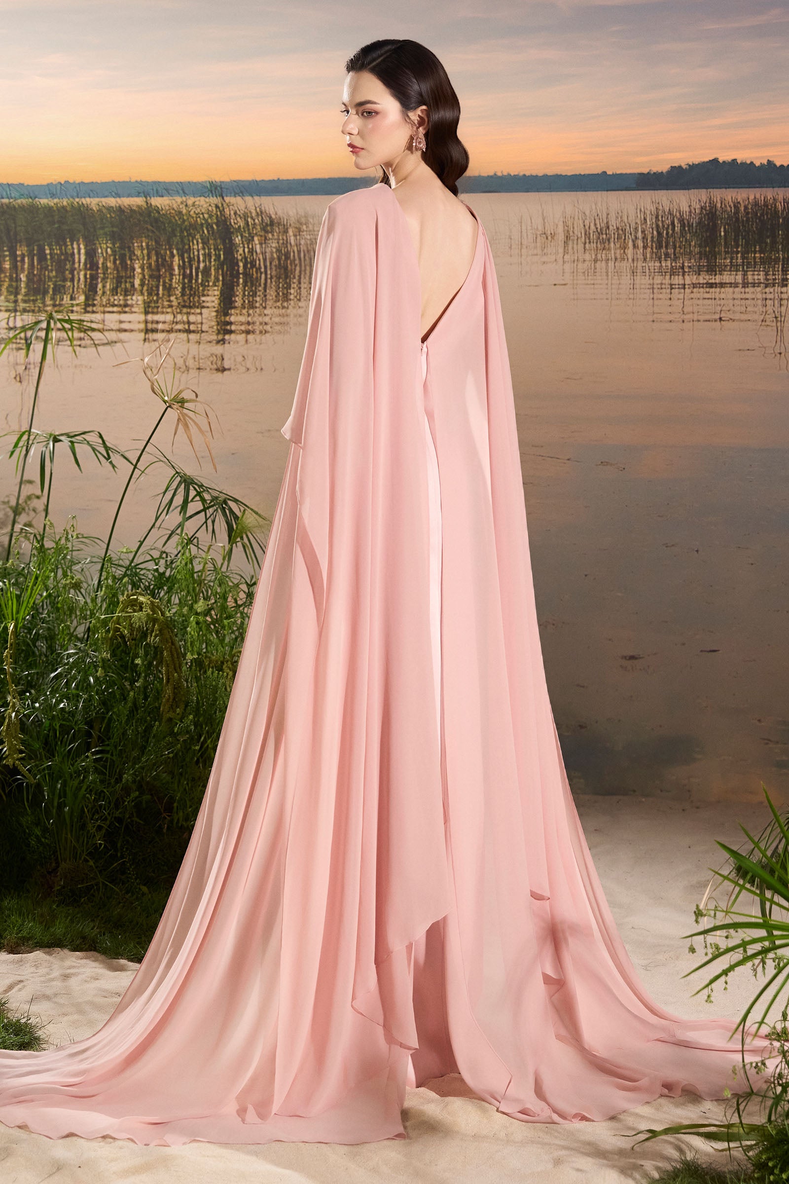 Liora V-Neck Maxi Dress