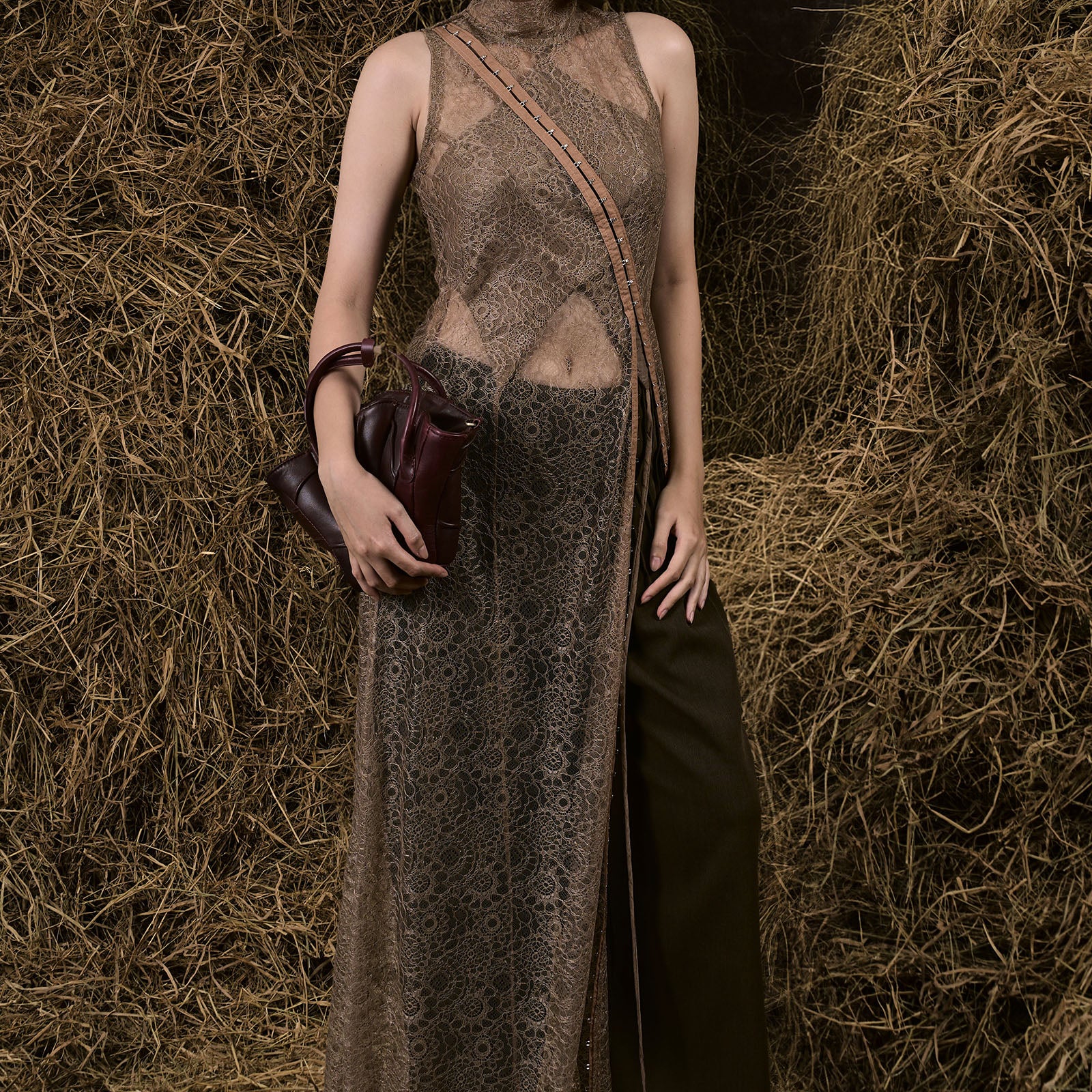 Soi Nang High Neck Ao Dai