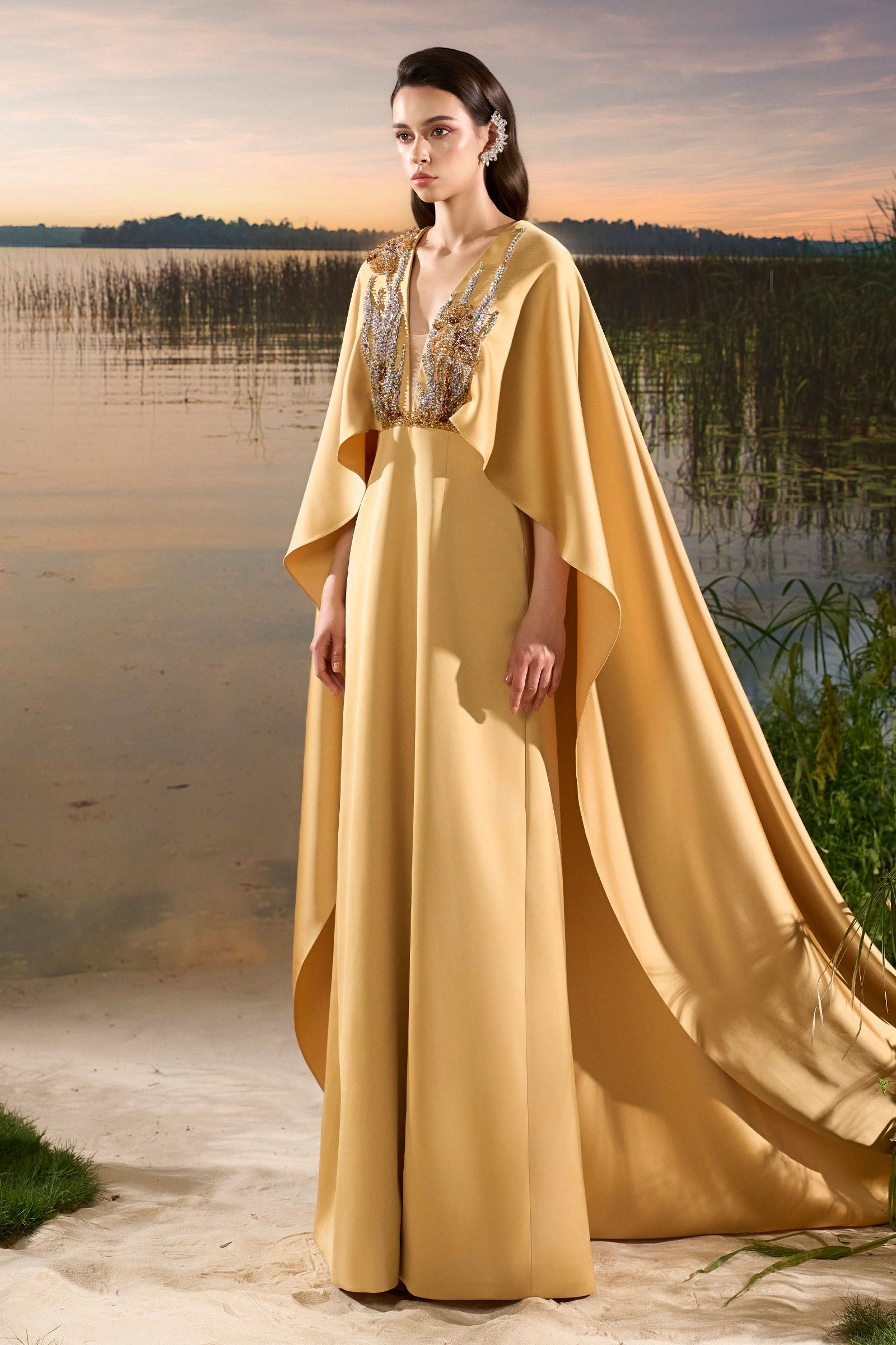 Zélie Bead Maxi Dress