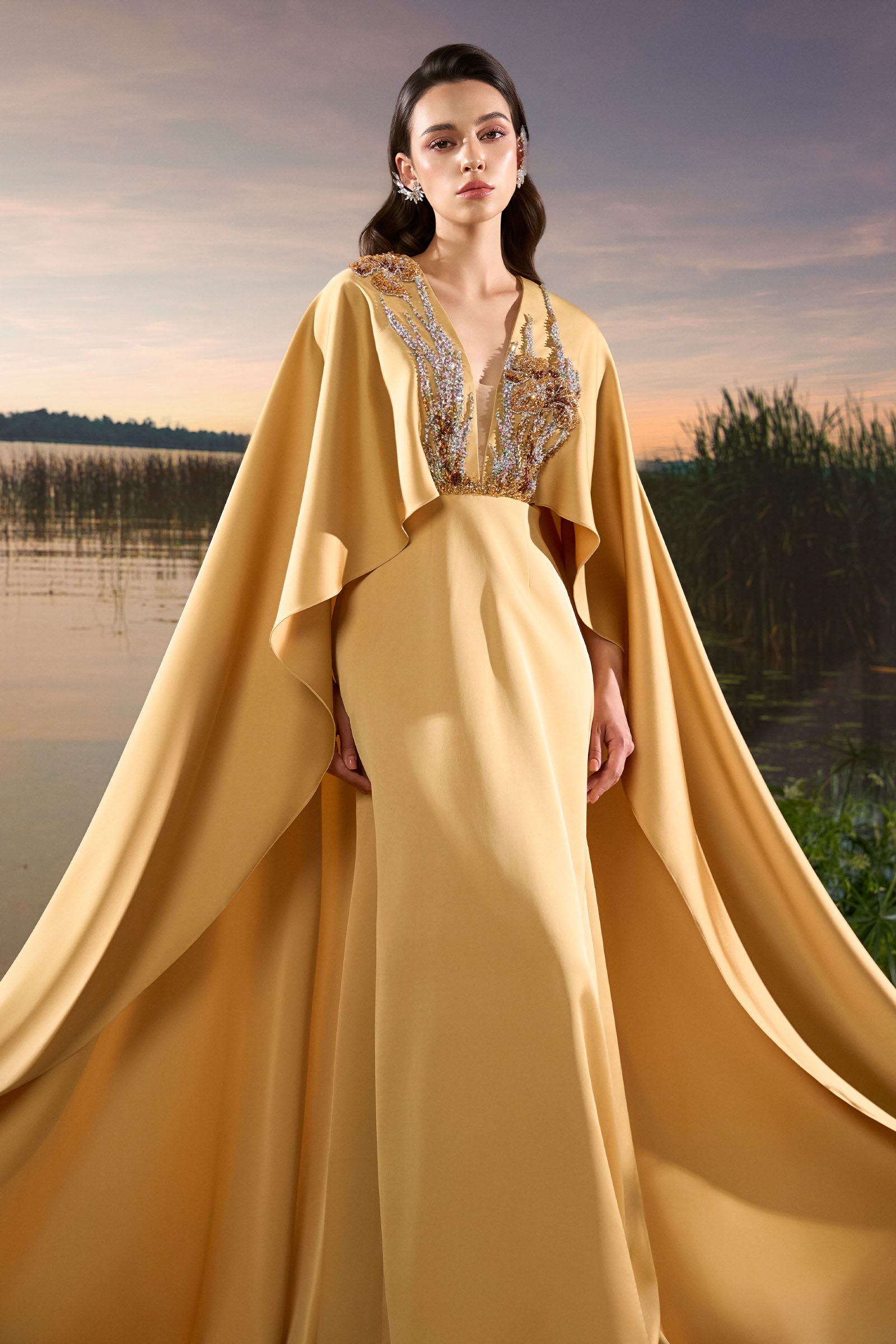 Zélie Bead Maxi Dress