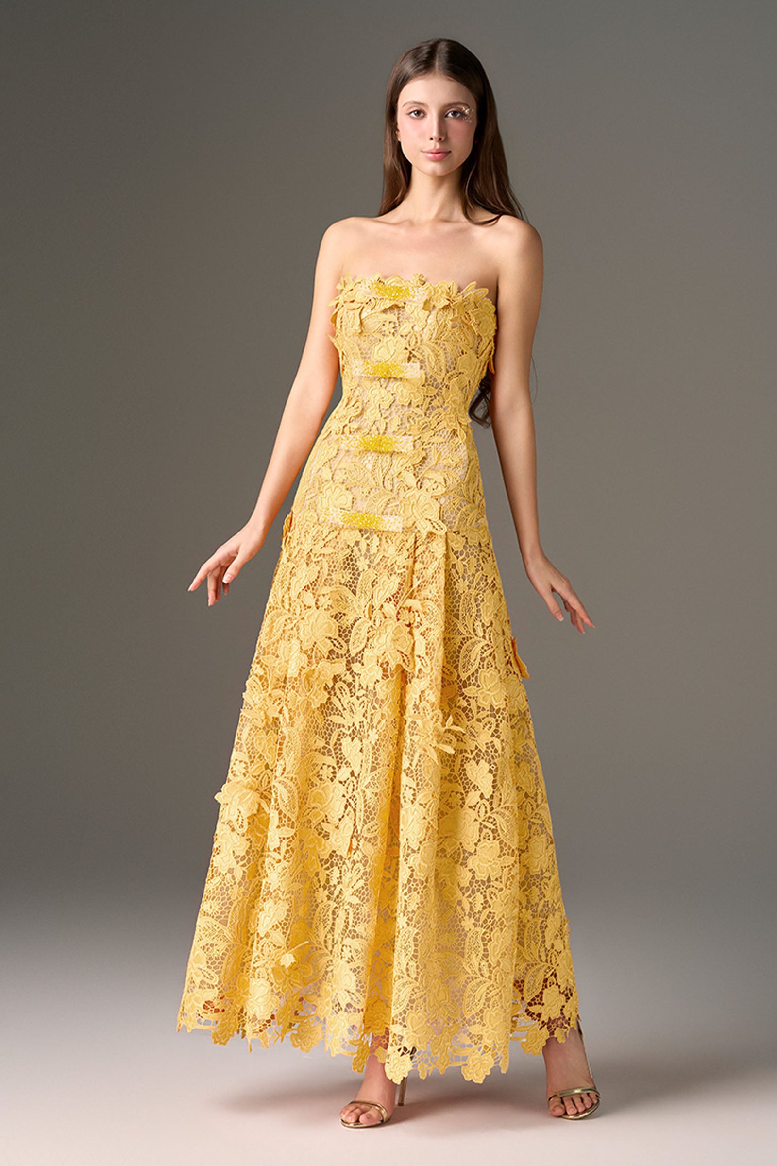 Vael Straight Across Maxi Dress