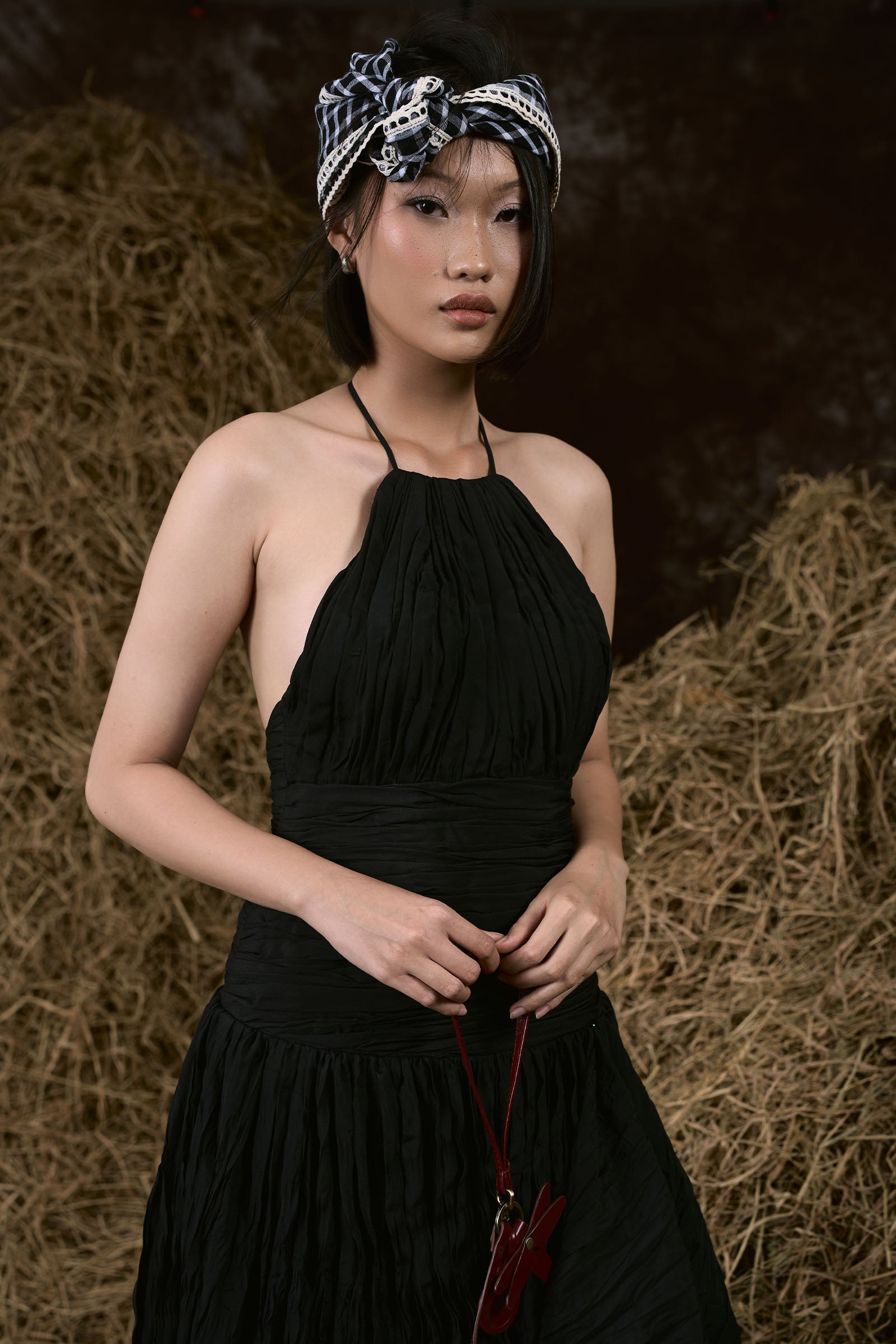 Boi Thu Bubble Midi Dress