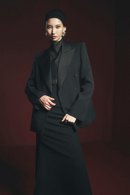 Denver Trumpet Basic Polyester Ankle Length Skirt