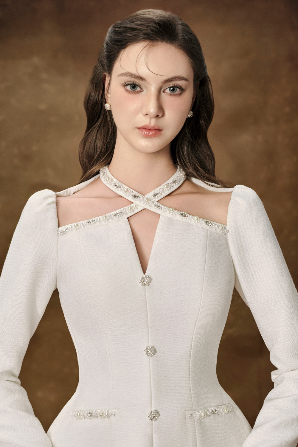 Mirabel Peplum Stone Melani Top