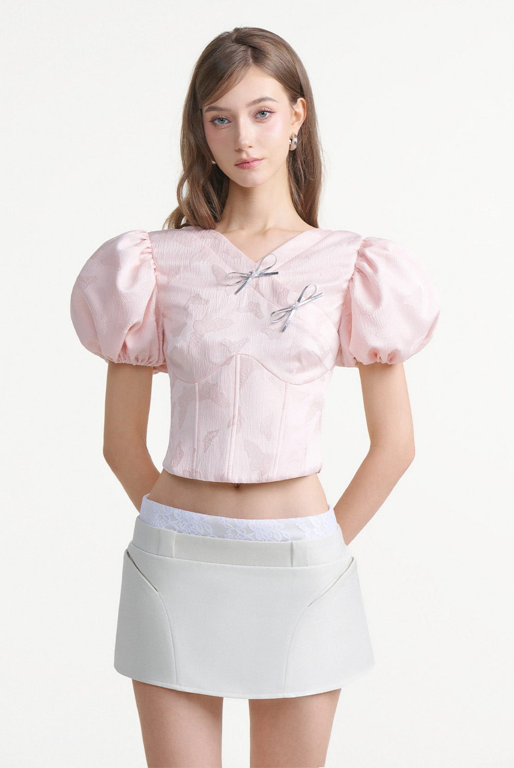 Nabi Puff Sleeve Top