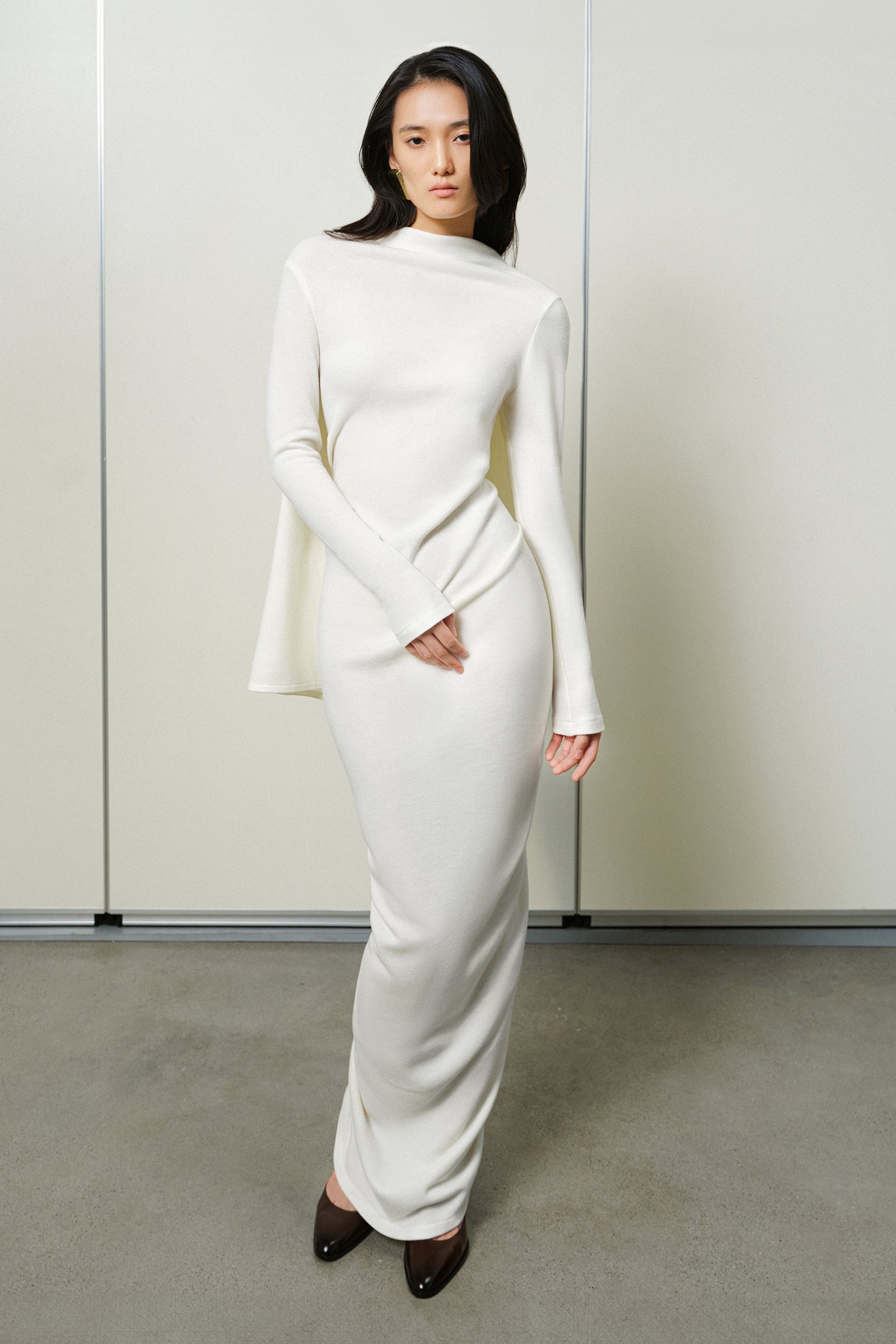 Alexandra High Neck Maxi Dress