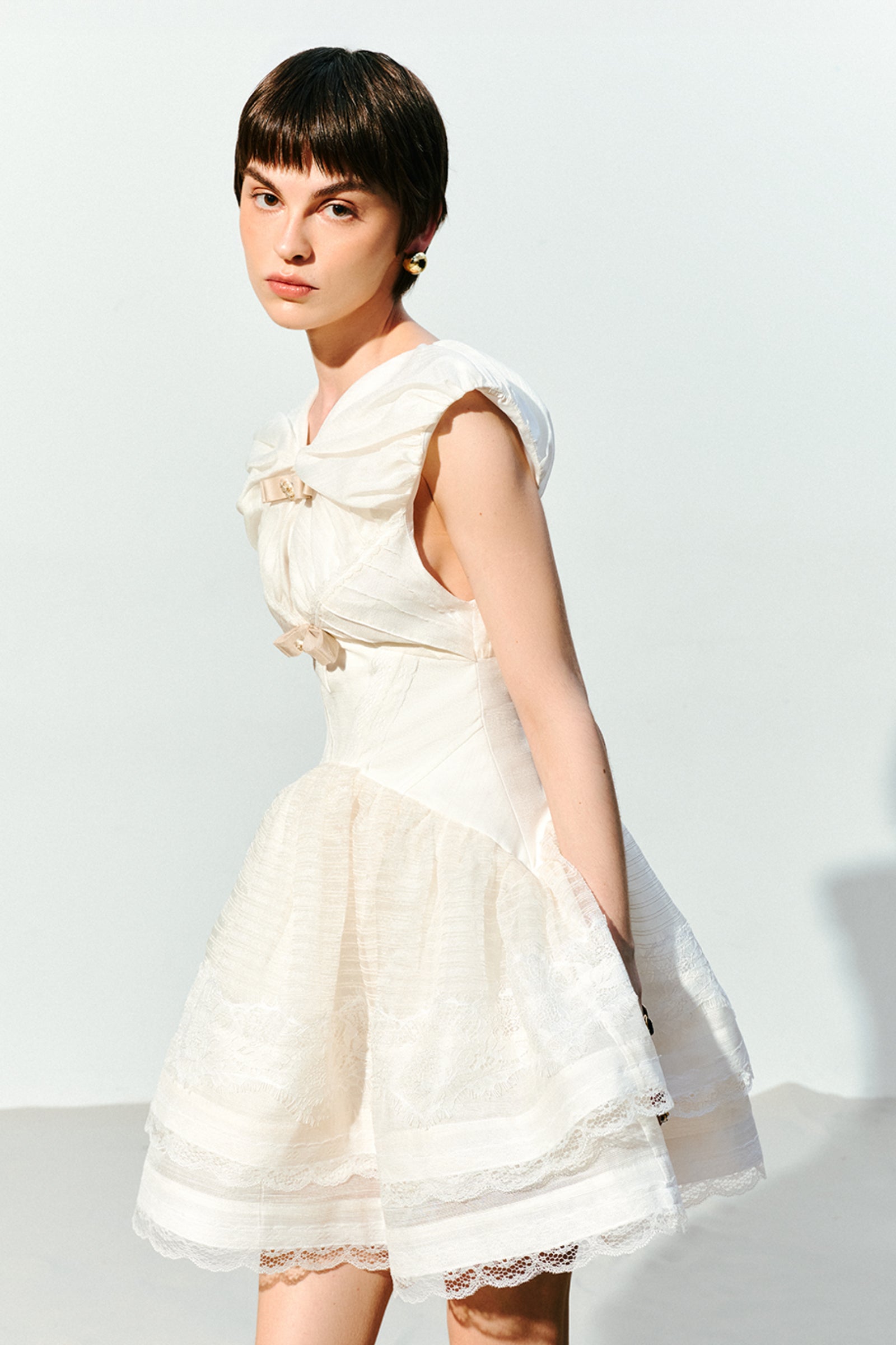 Daphne A-line Mini Dress