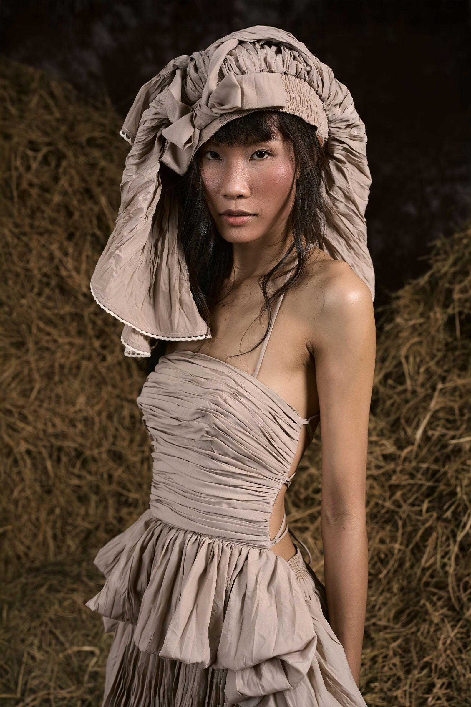 Hoi Ha Peplum Top