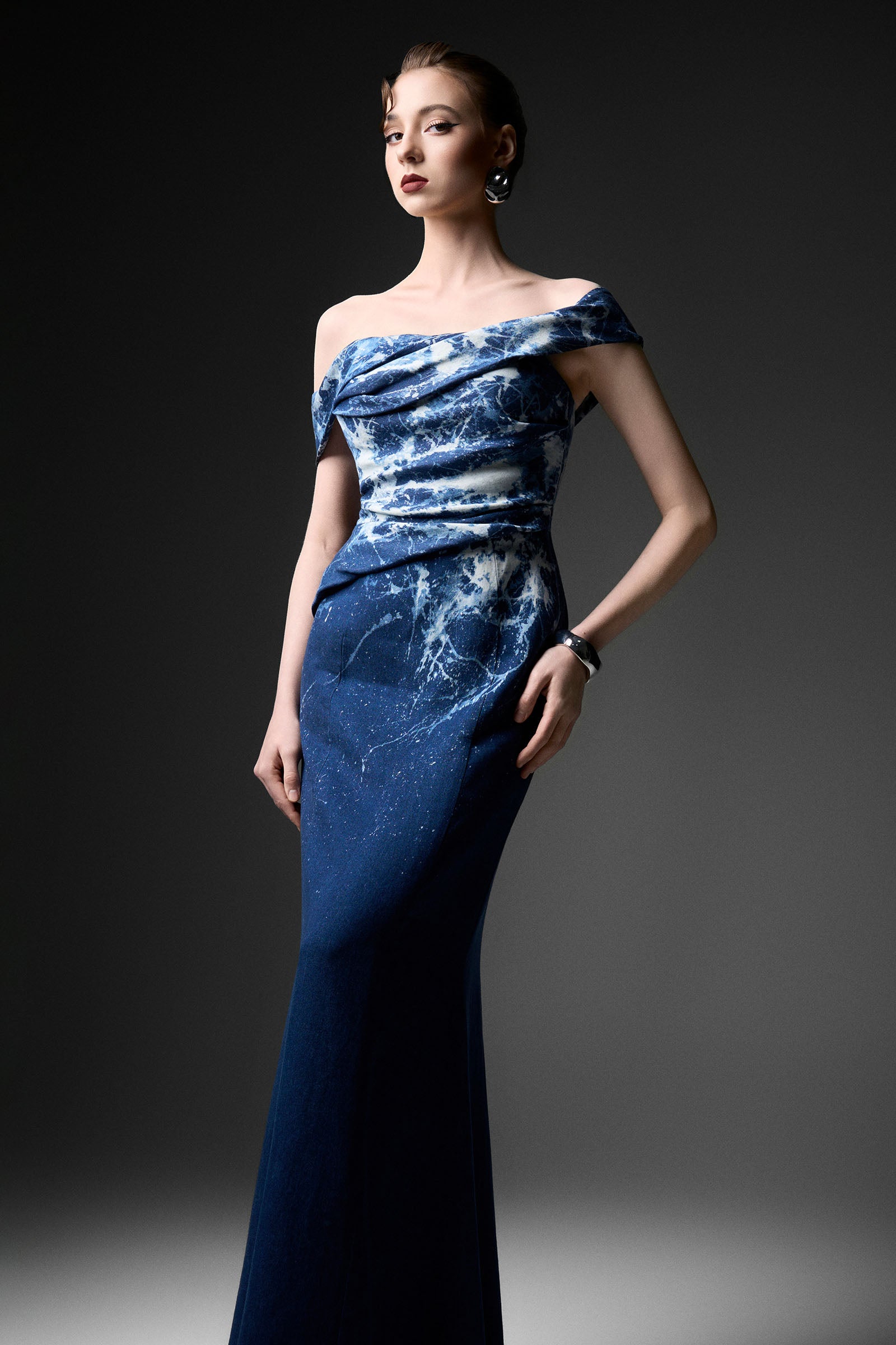 Oriel Off-Shoulder Maxi Dress