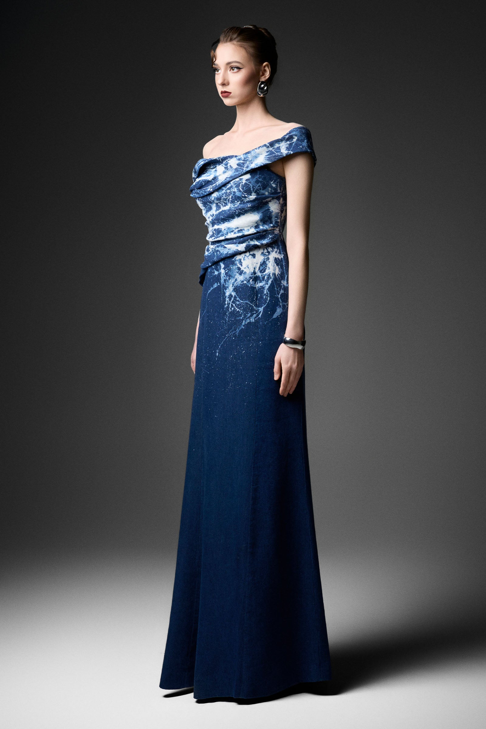 Oriel Off-Shoulder Maxi Dress