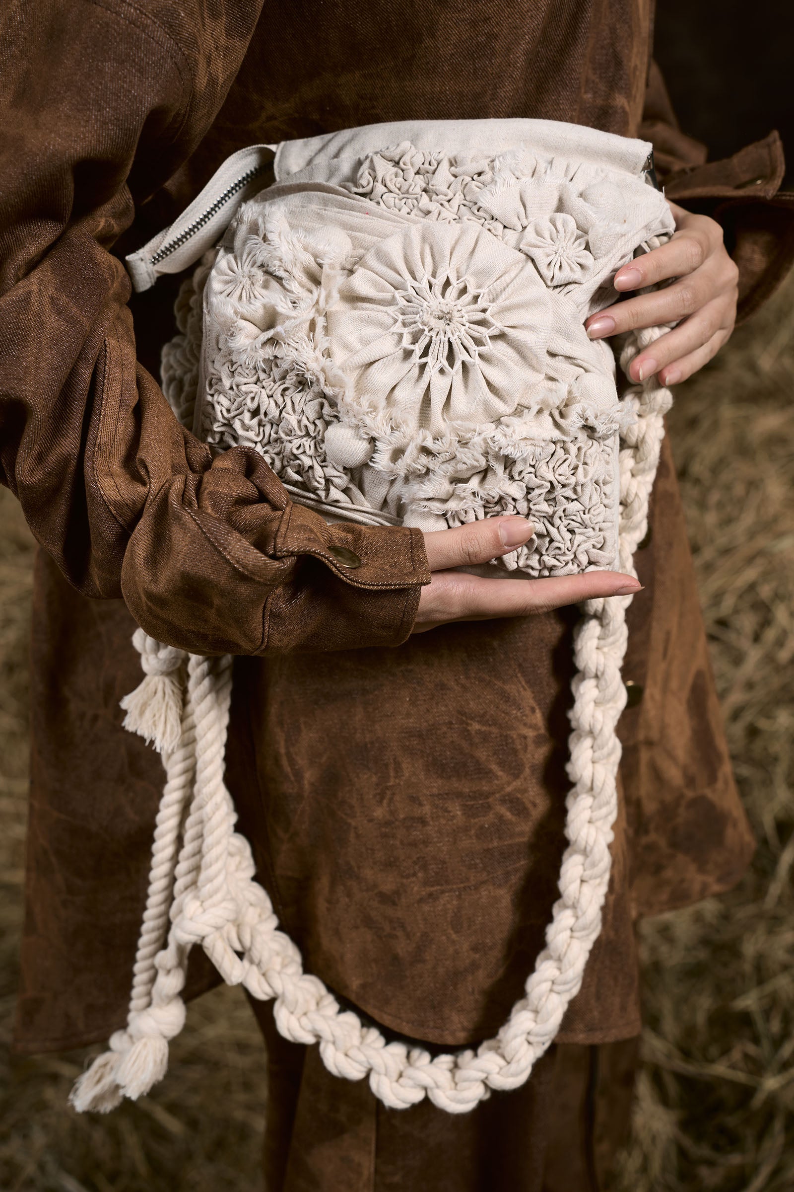 Algae Applique Bag
