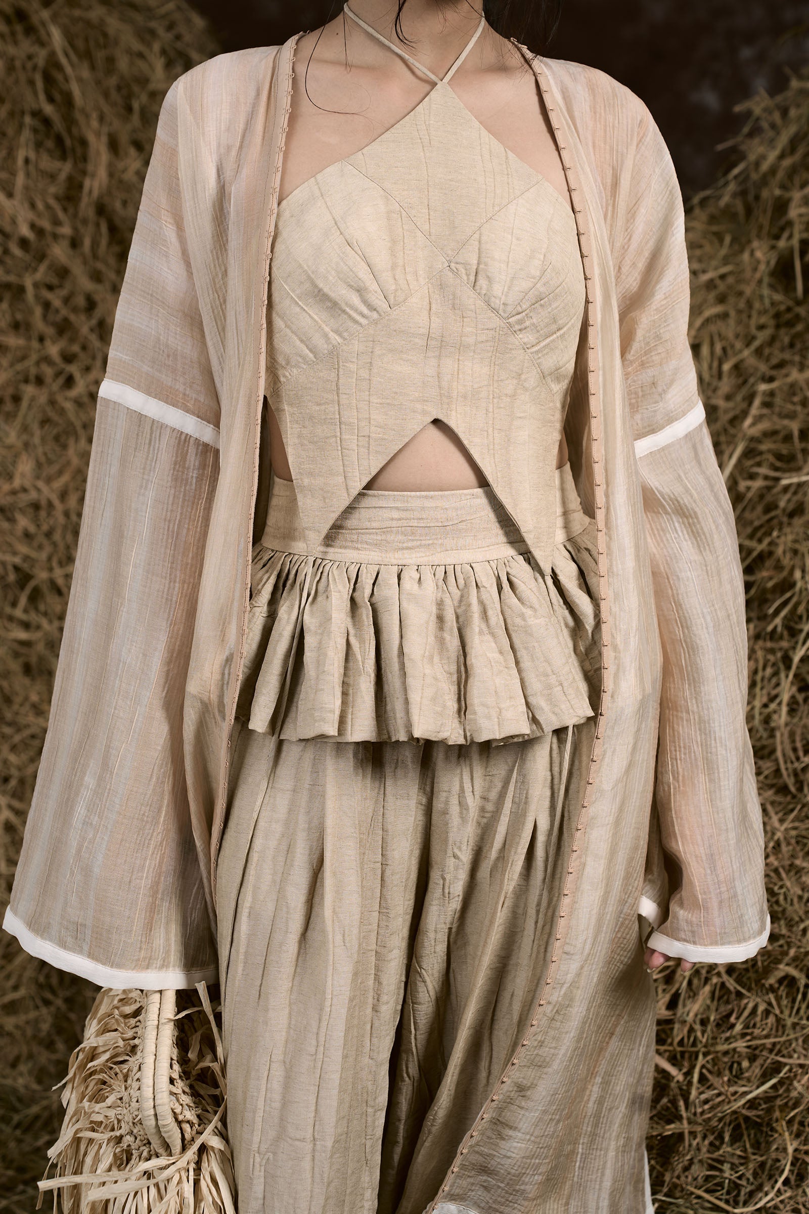 Chan Tran Peplum Pants