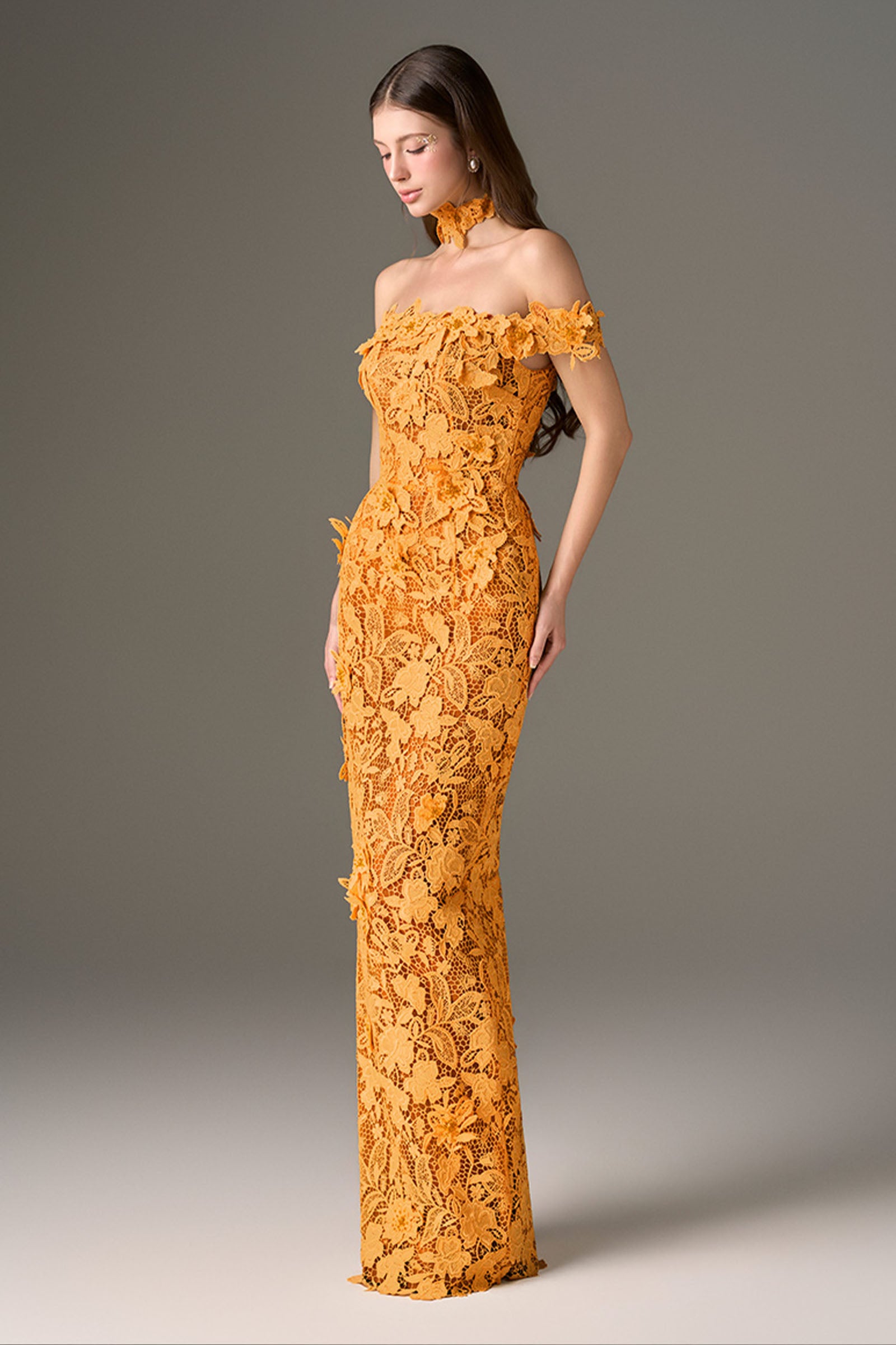 Seren Off-Shoulder Maxi Dress