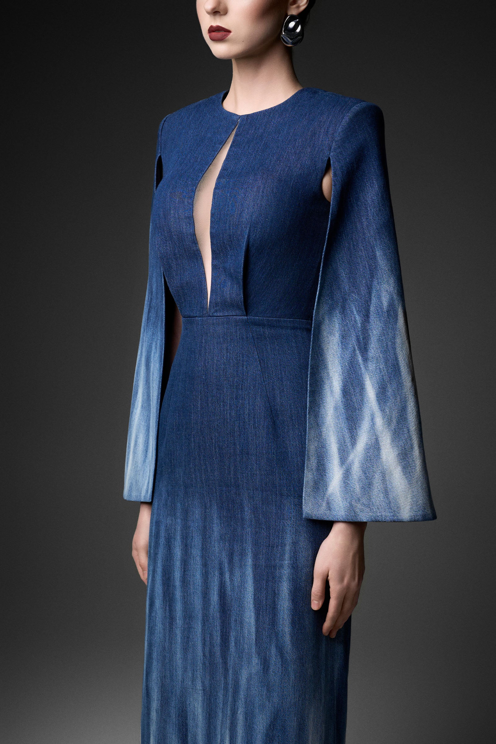 Brume Round Neck Maxi Dress