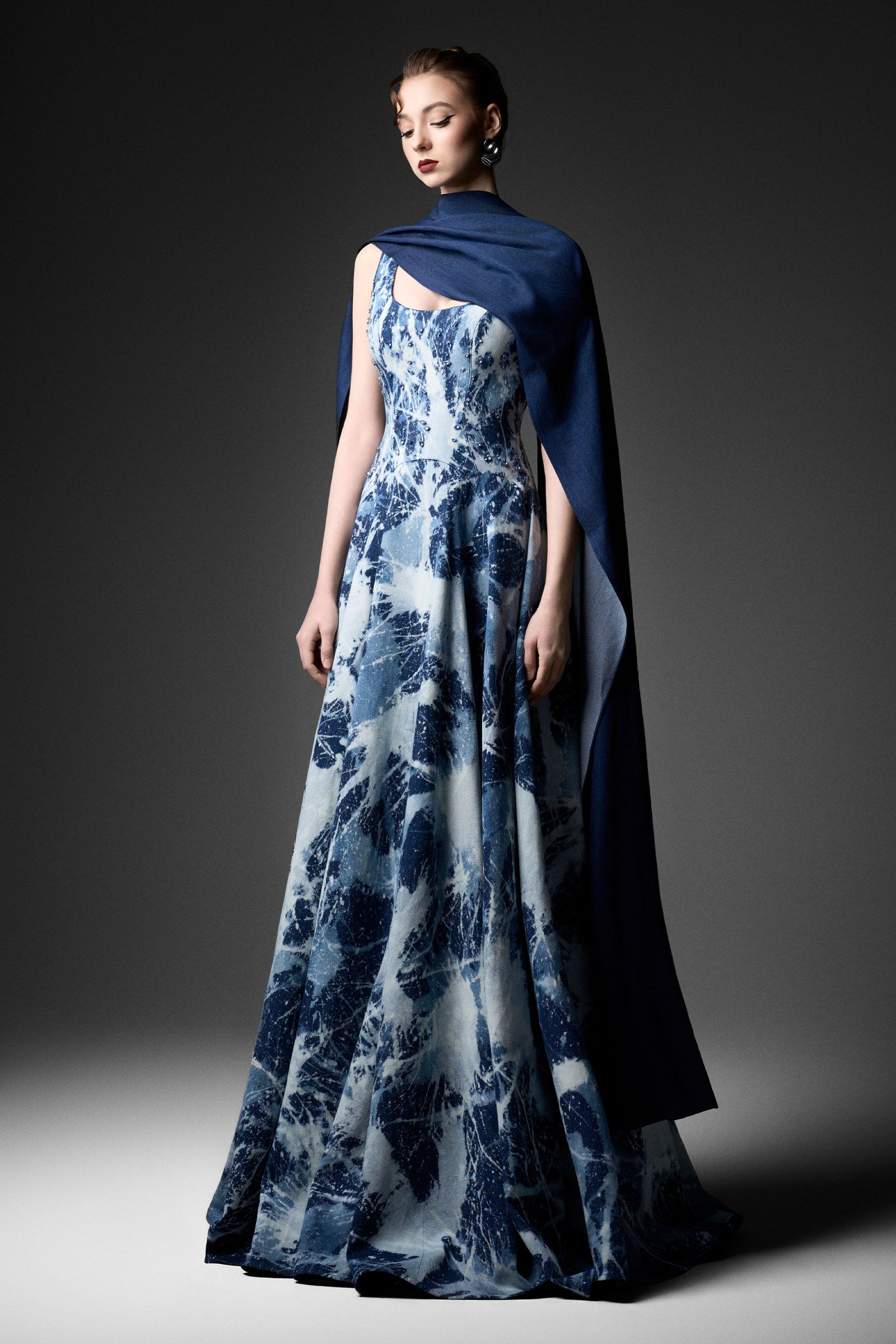 Zephyra Scoop Neck Maxi Dress