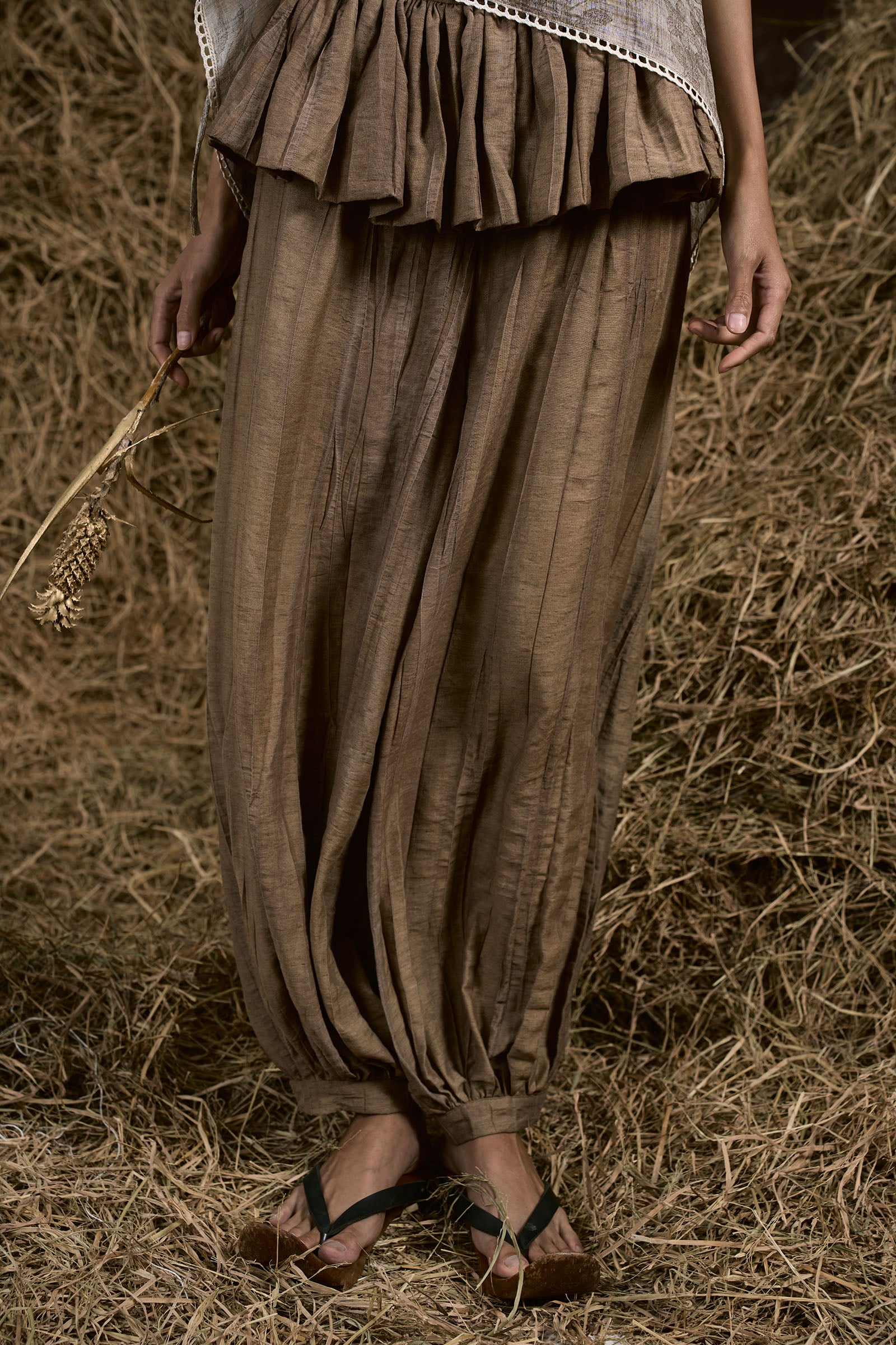 Chan Tran Peplum Pants