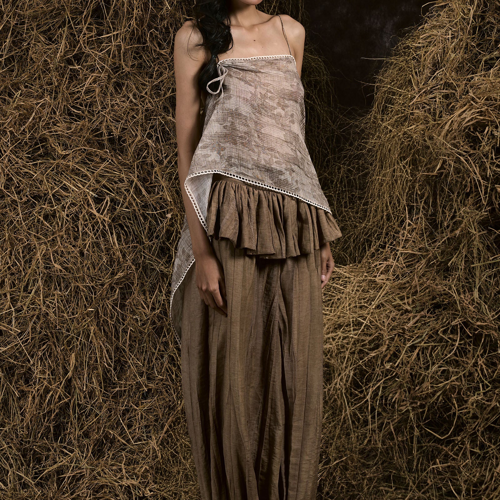 Chan Tran Peplum Pants
