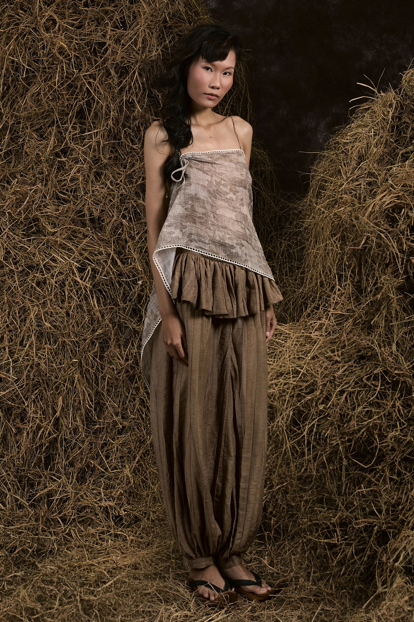 Chan Tran Peplum Pants