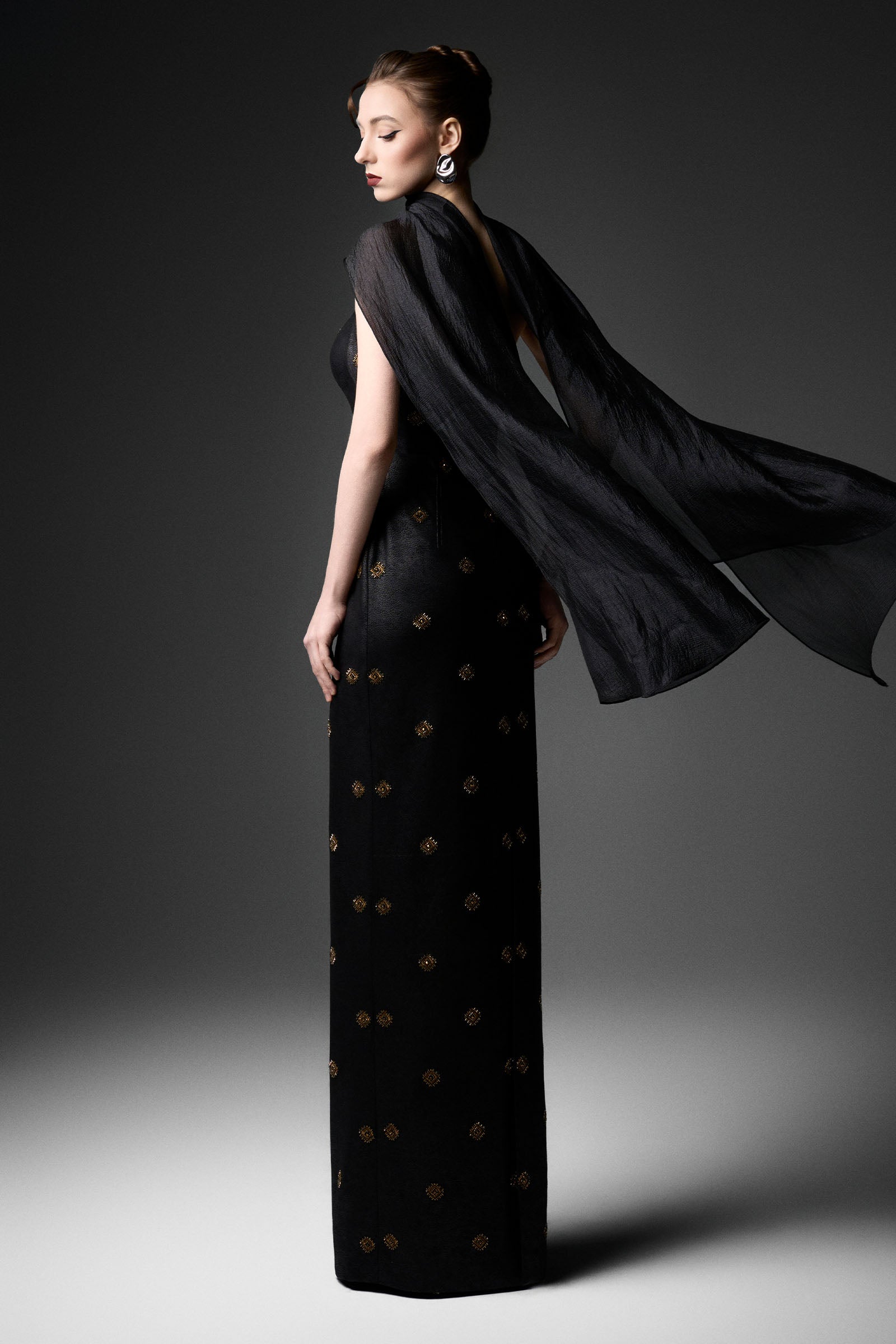 Ondée Bead Maxi Dress