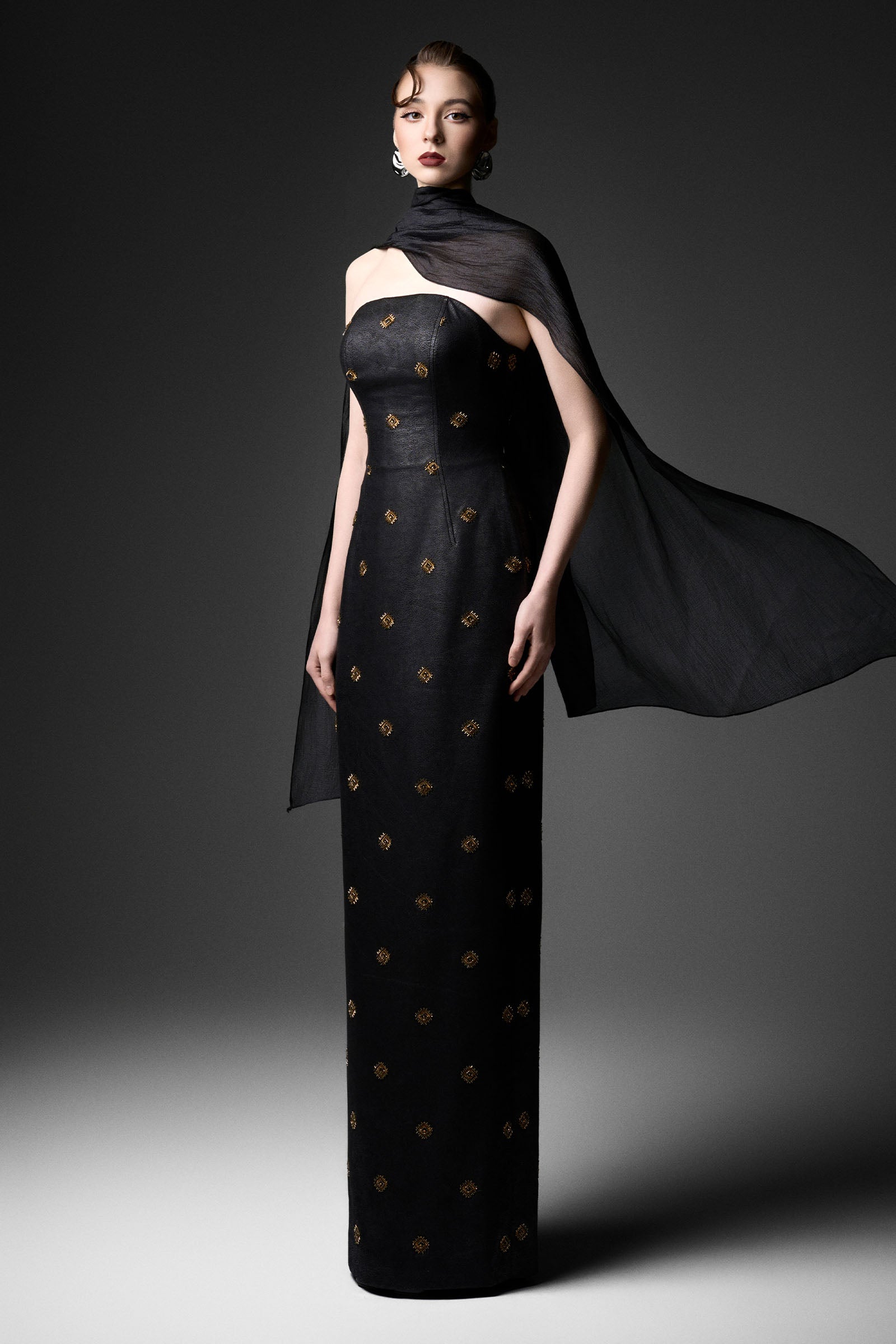 Ondée Bead Maxi Dress