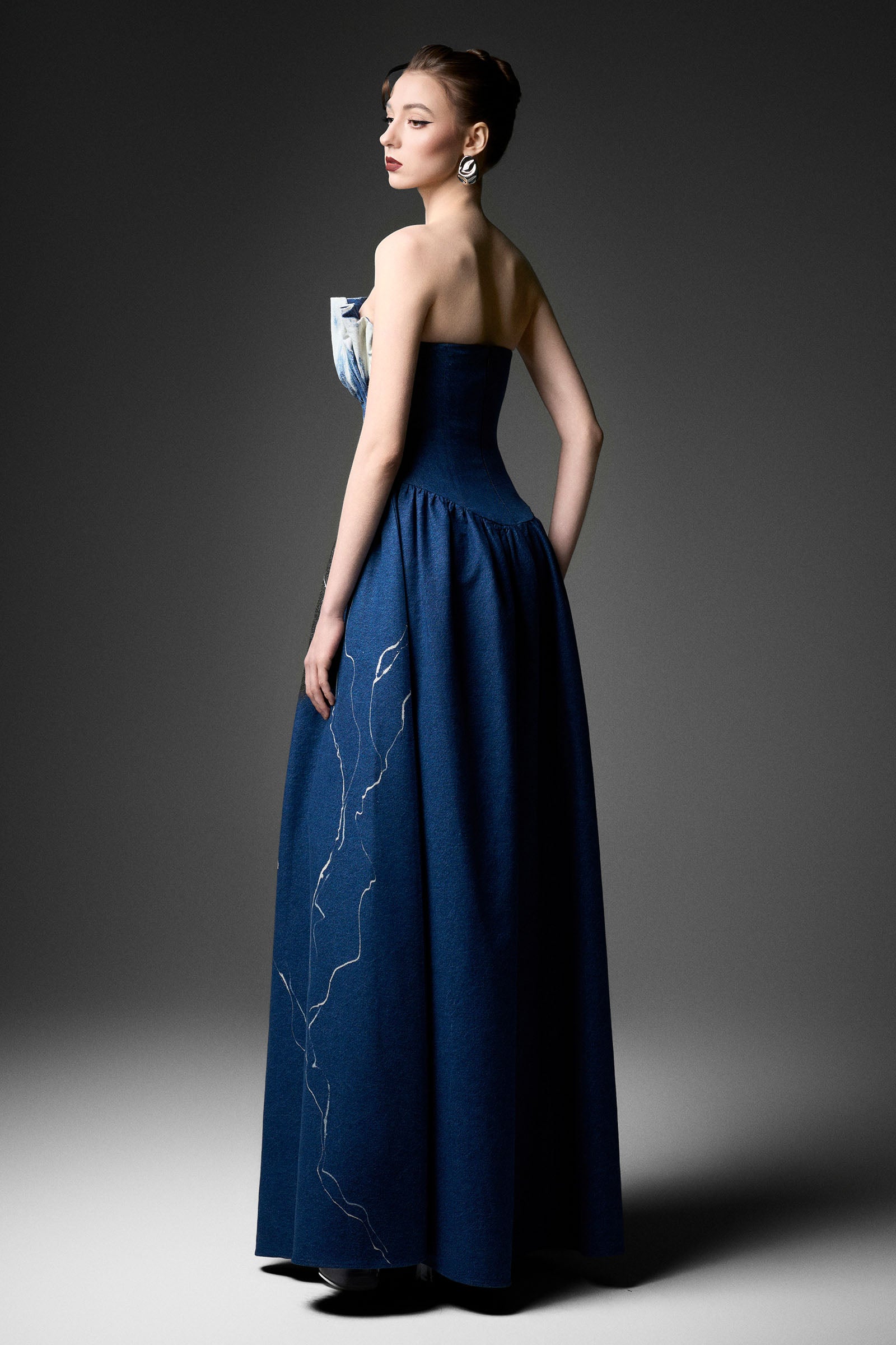 Serena Ruched Maxi Dress