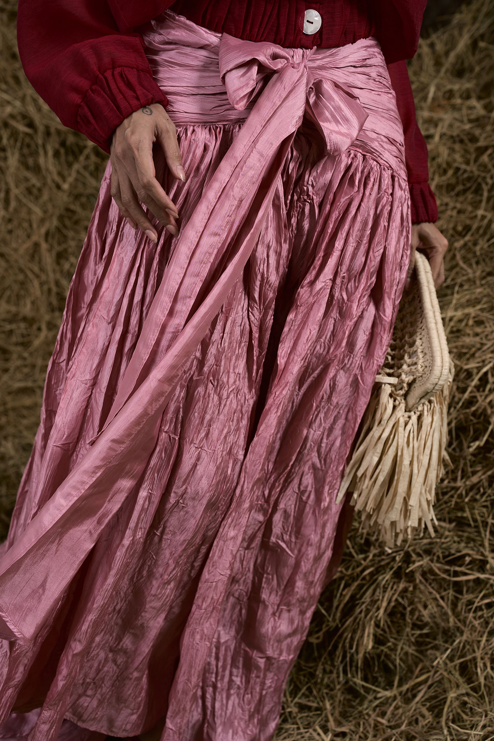 Chai Bep Ruched Skirt