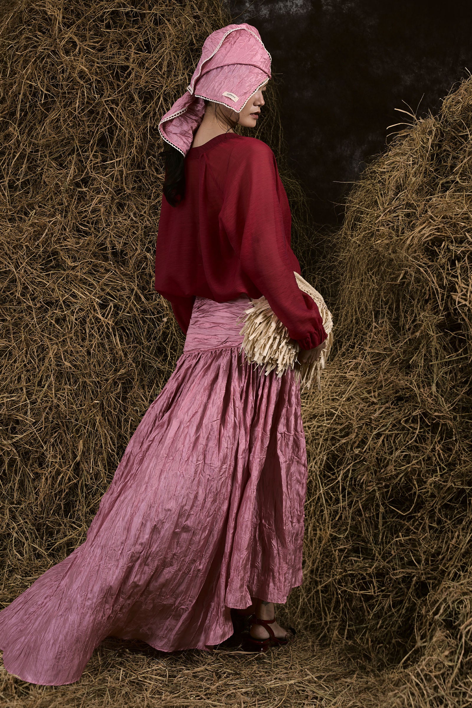 Chai Bep Ruched Skirt