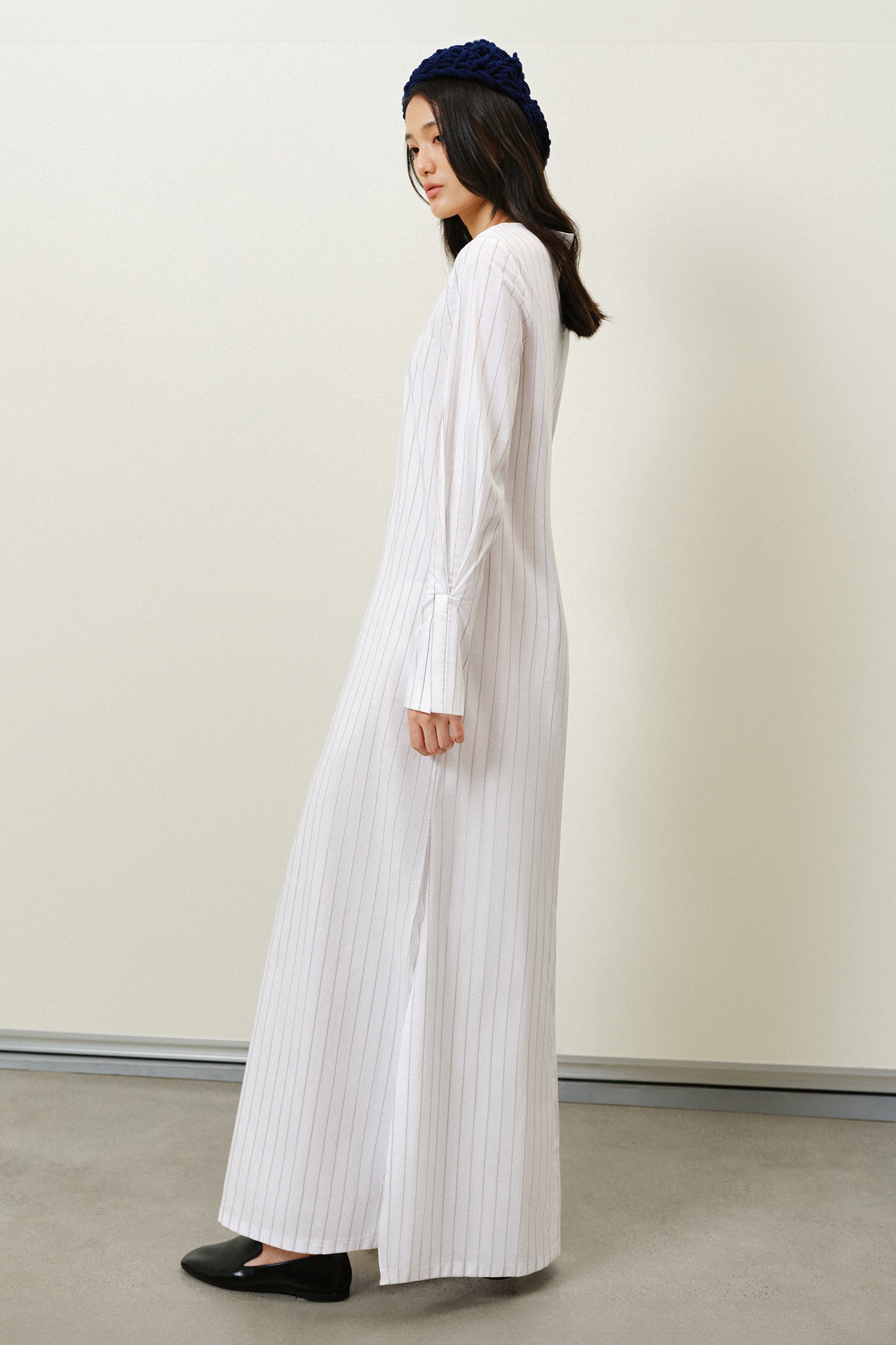 Cynthia Cuff Sleeve Maxi Dress
