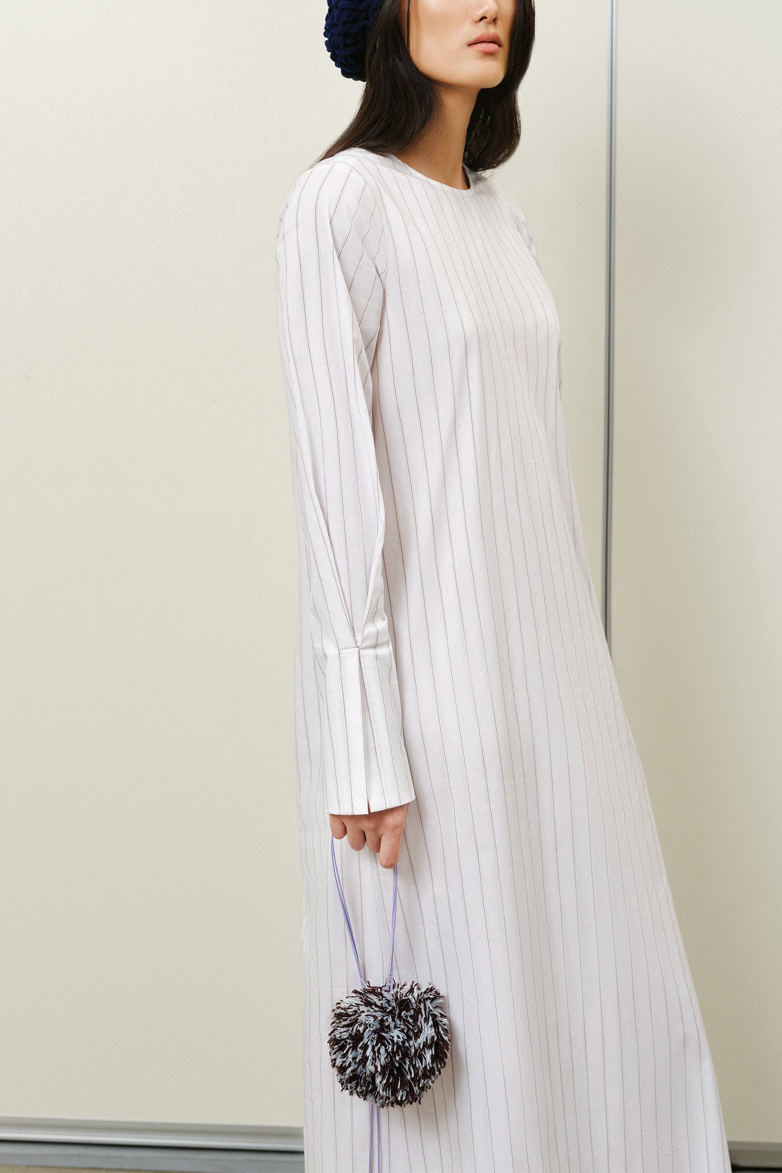 Cynthia Cuff Sleeve Maxi Dress
