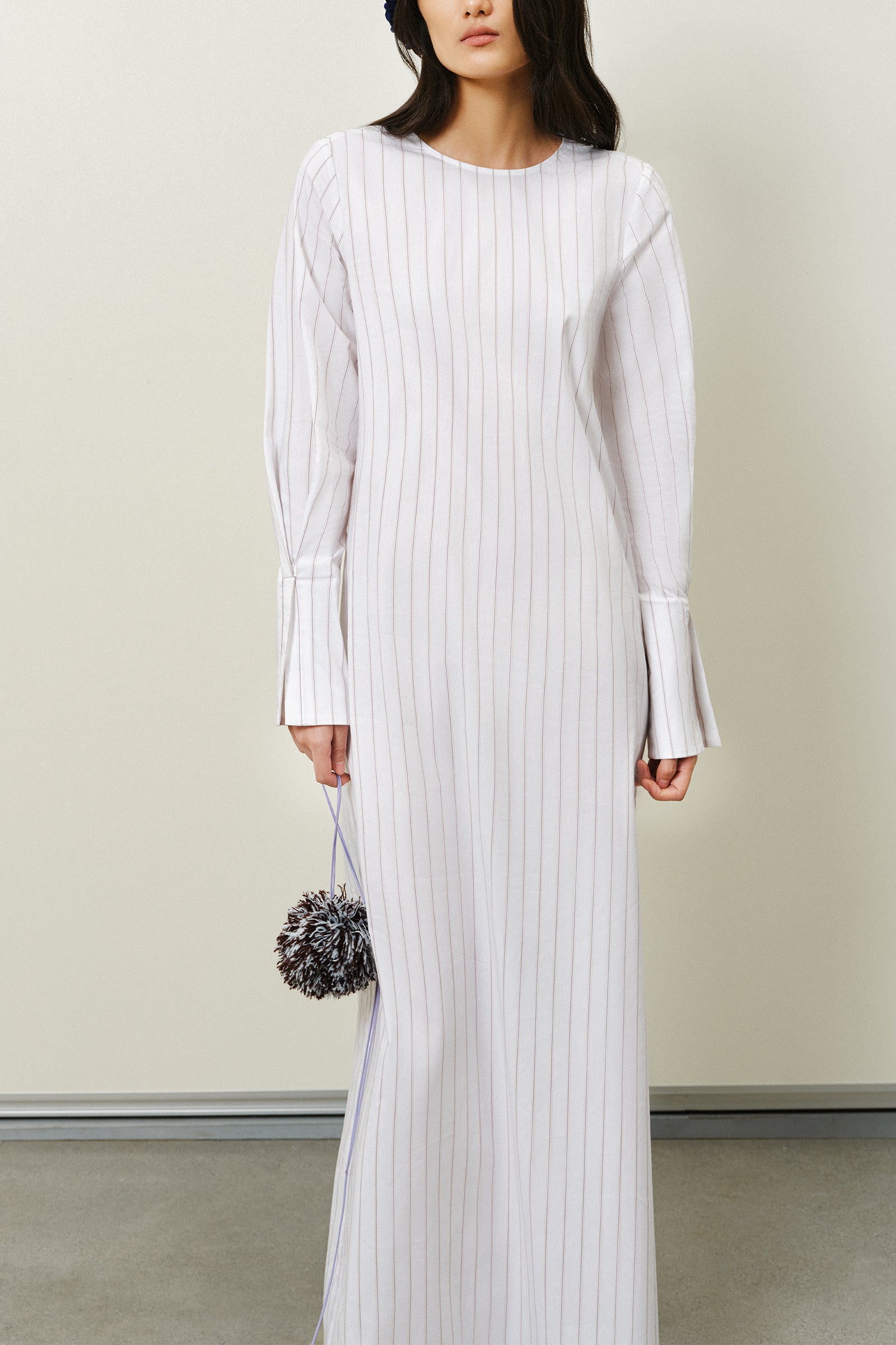 Cynthia Cuff Sleeve Maxi Dress