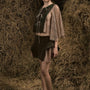 Soai Chek Round Neck Cape