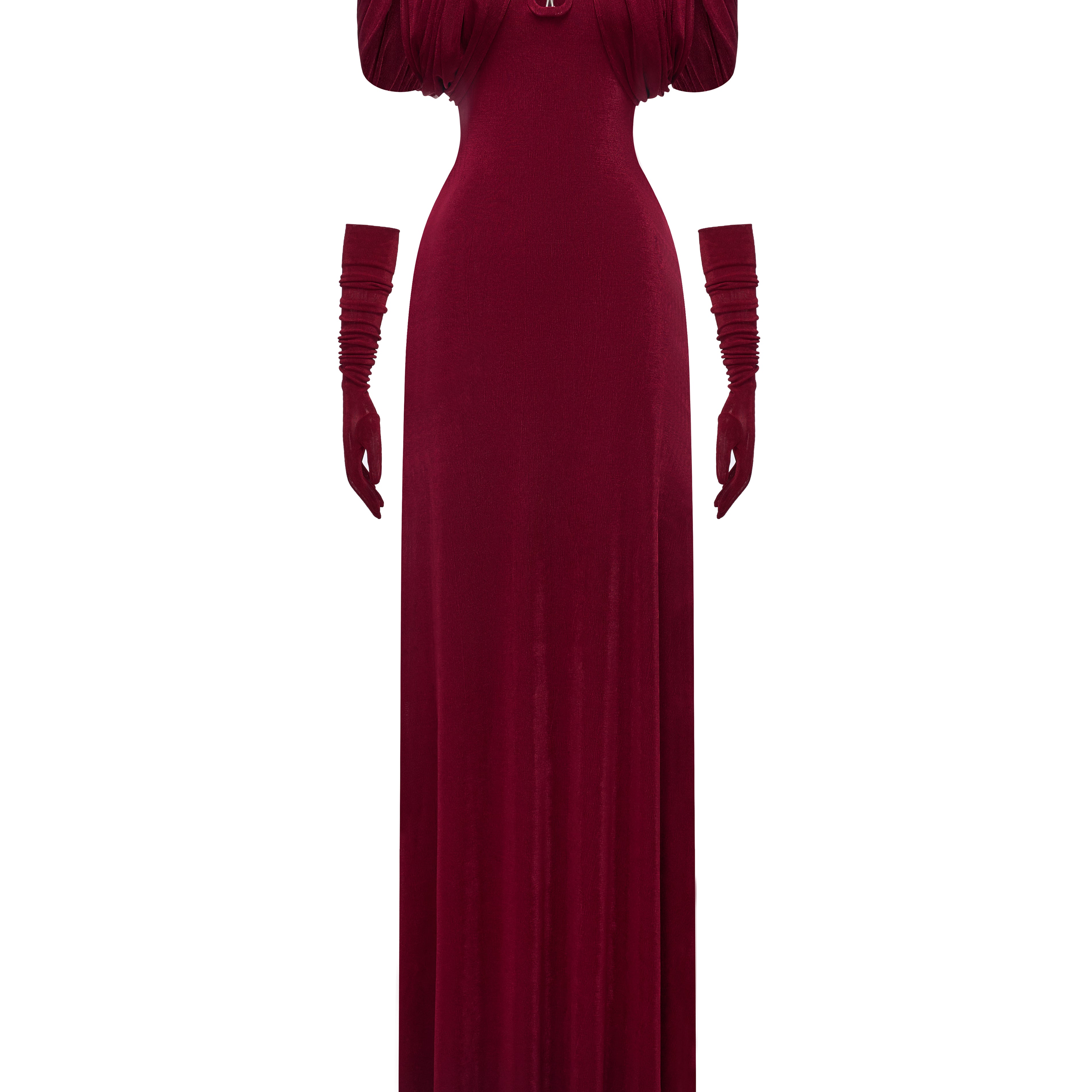 Valentine Off-Shoulder Maxi Dress