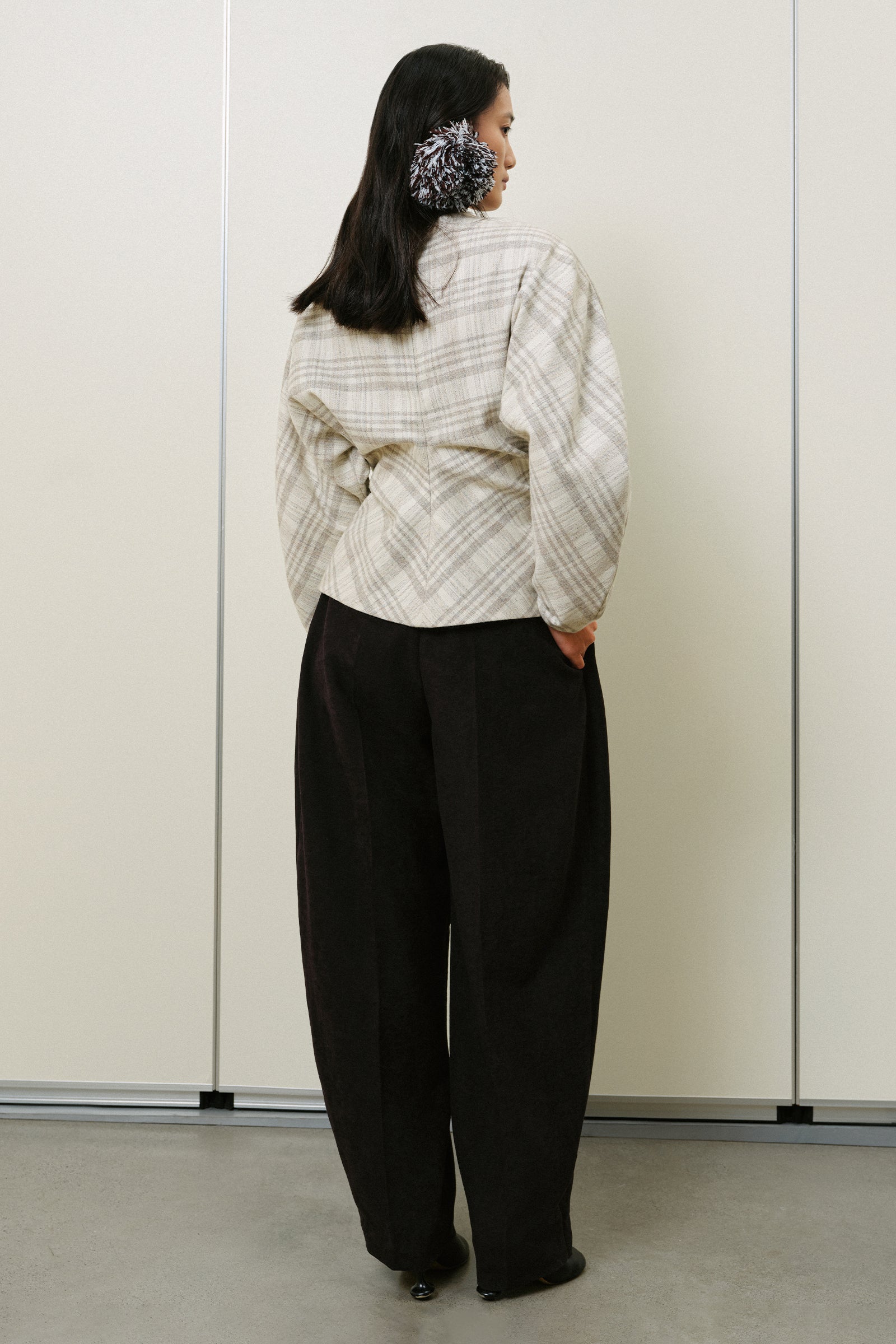 Sylvia Asymmetric Neck Top