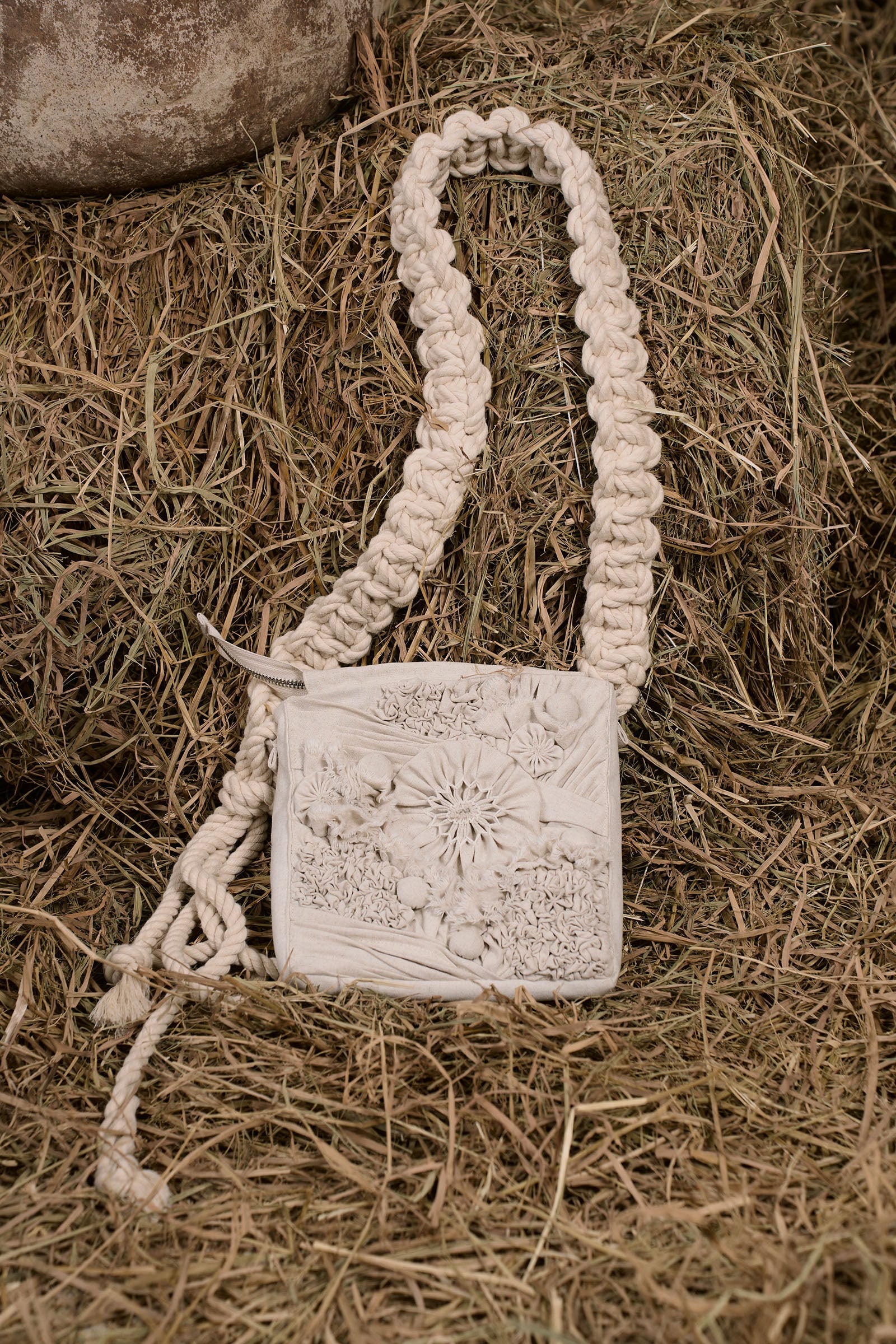 Algae Applique Bag