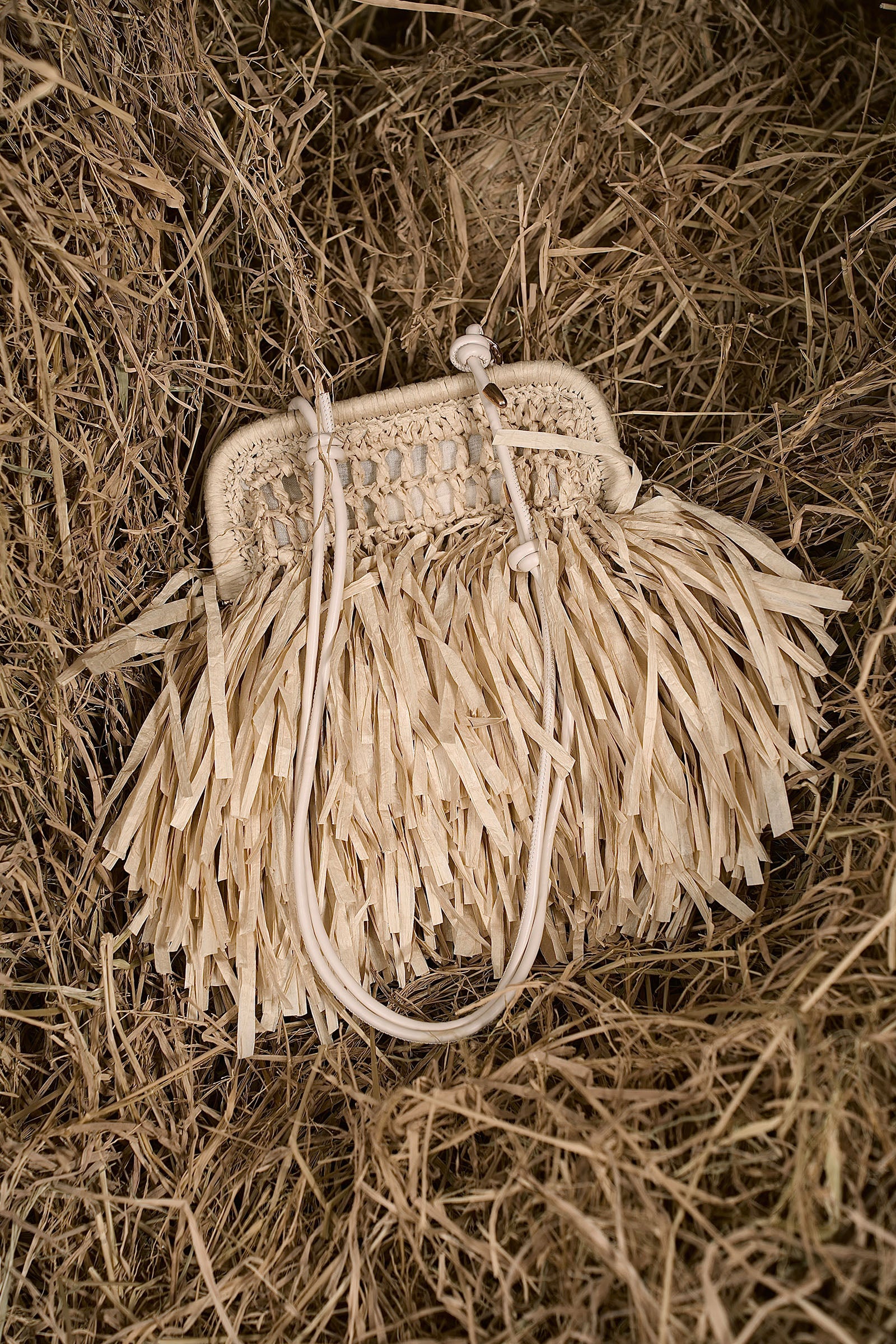 An Heritage Raffia Bag