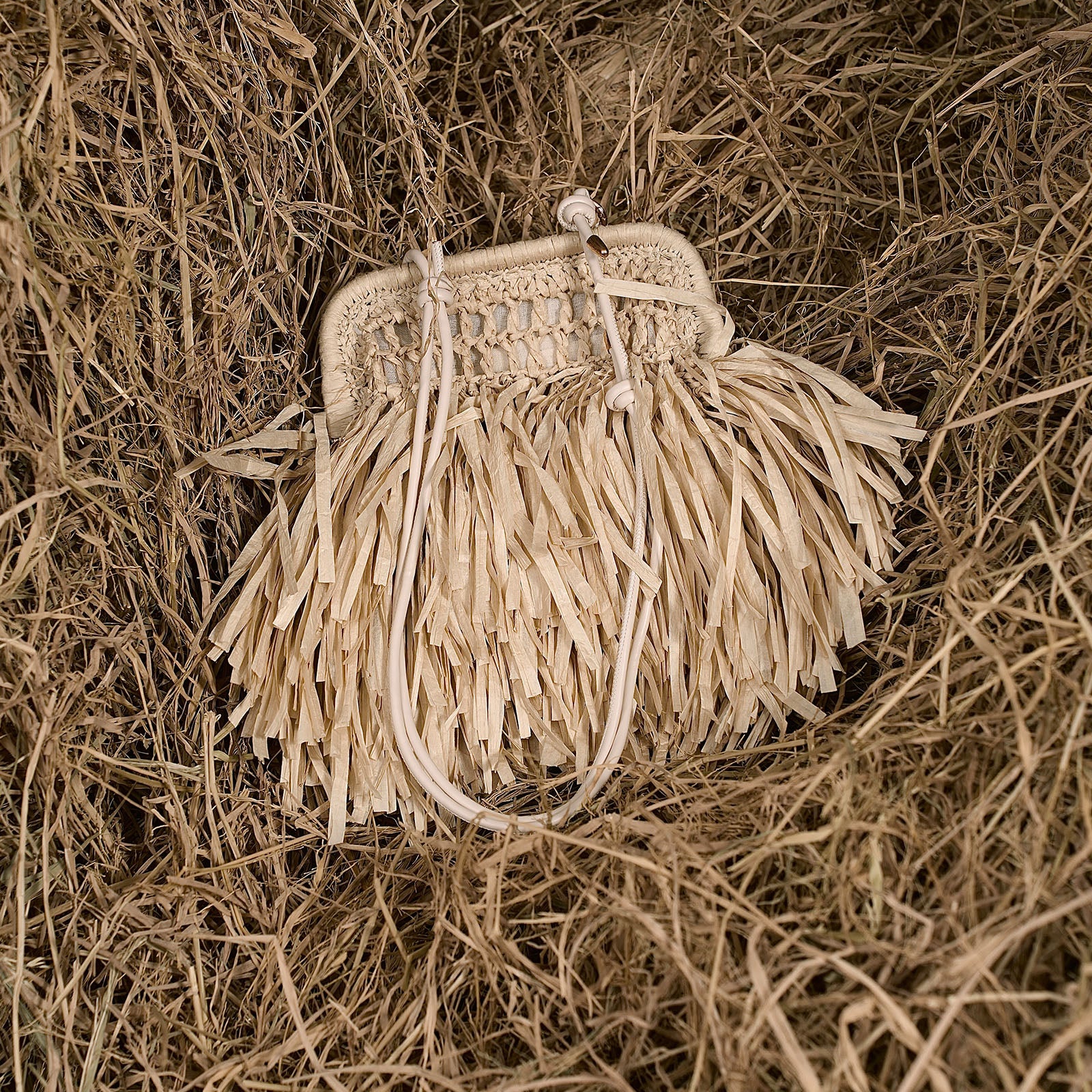 An Heritage Raffia Bag