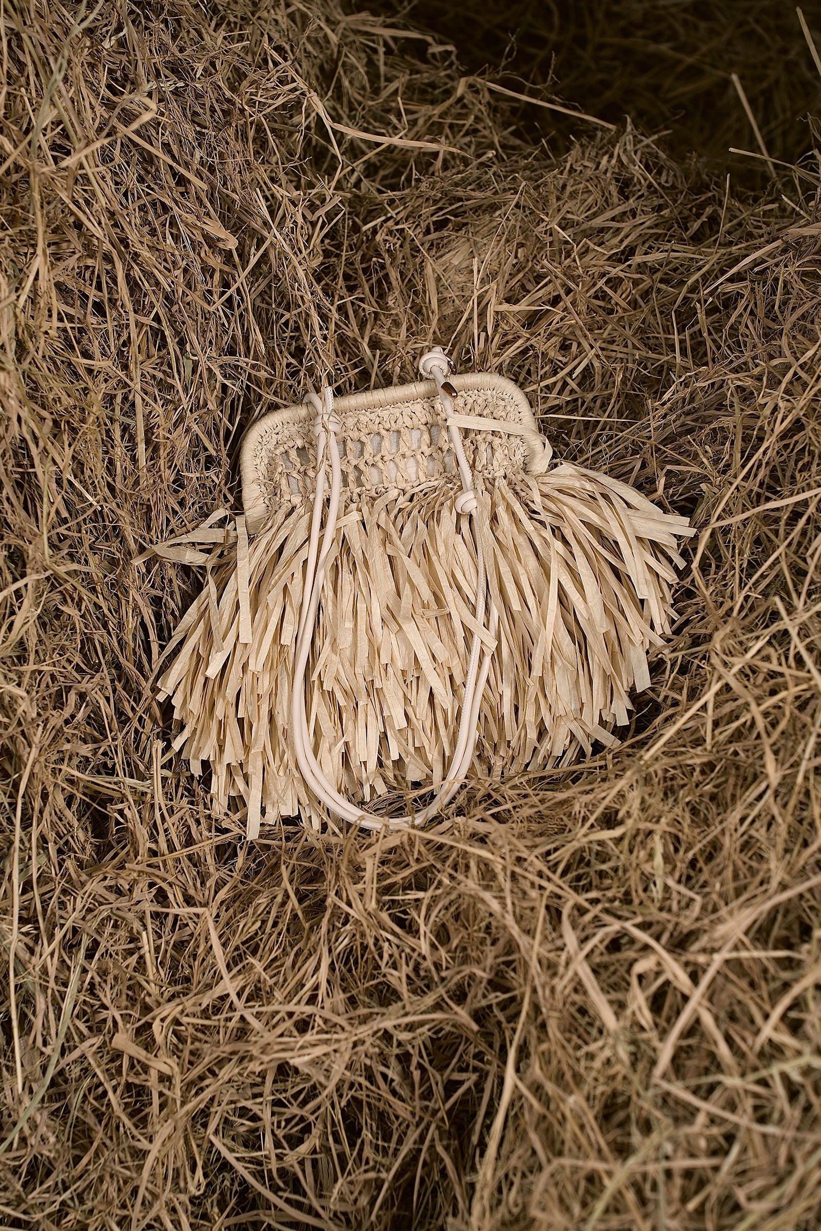 An Heritage Raffia Bag