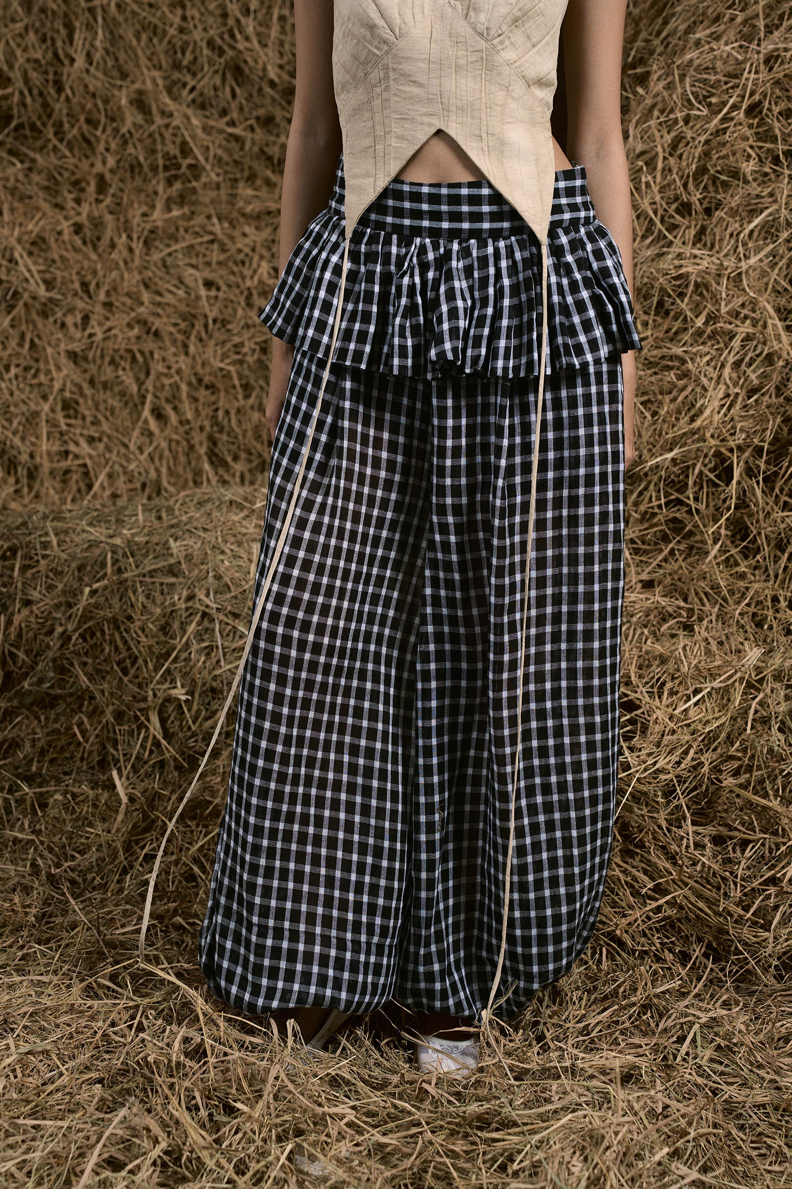Chan Tran Peplum Pants